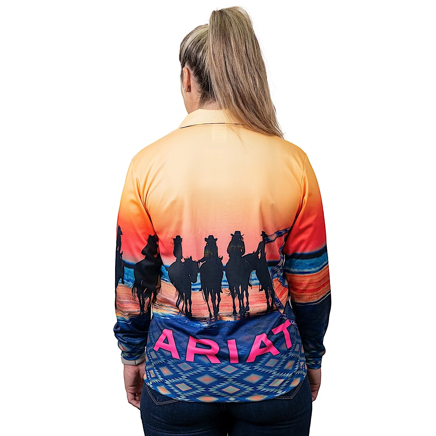 Ariat Adult Fishing Shirt - Coastal Cowgirls - Image 2
