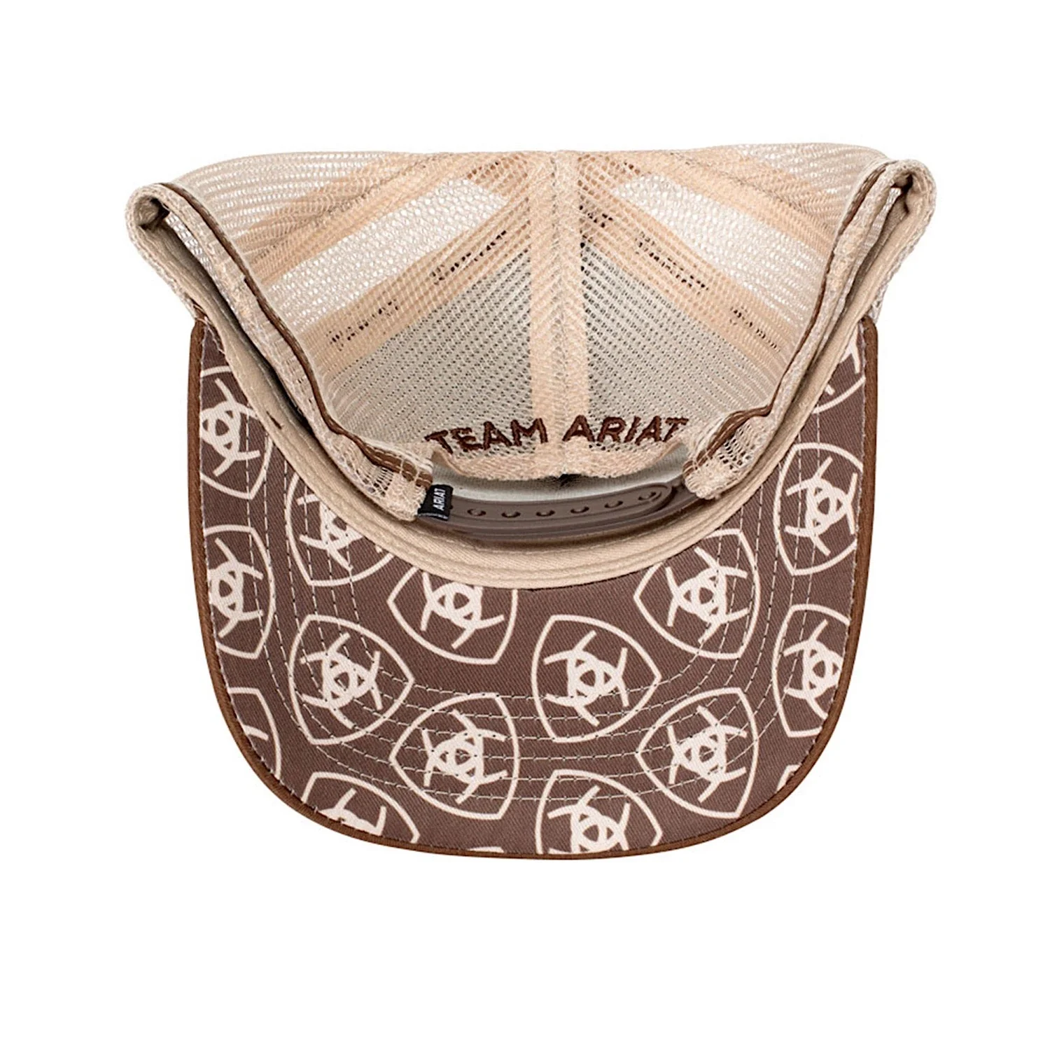 Ariat EST Patch Trucker Cap Dachshund Brown - Image 3