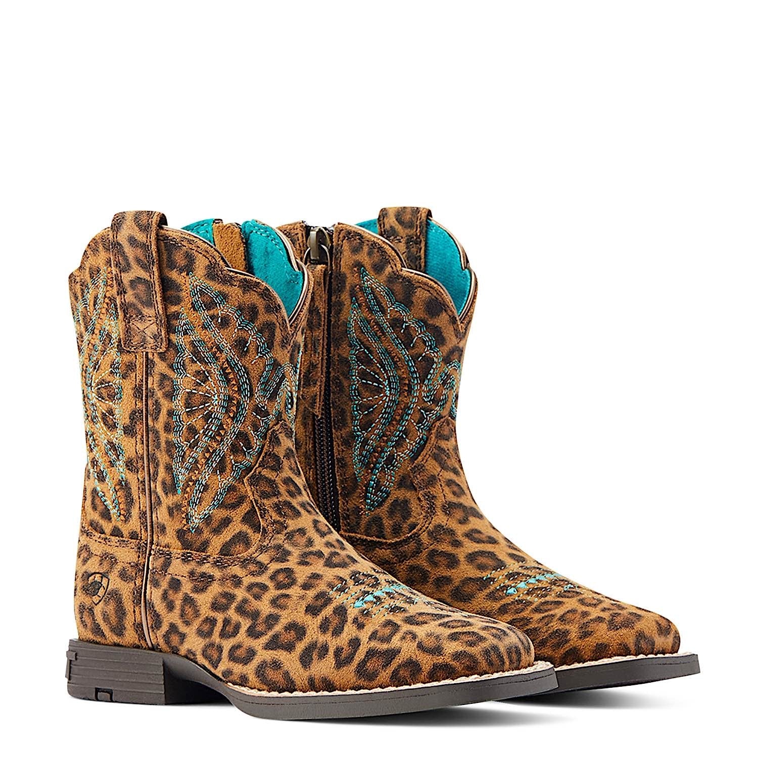 Ariat Kids / Childs Prime Time Faded Leopard - Image 6
