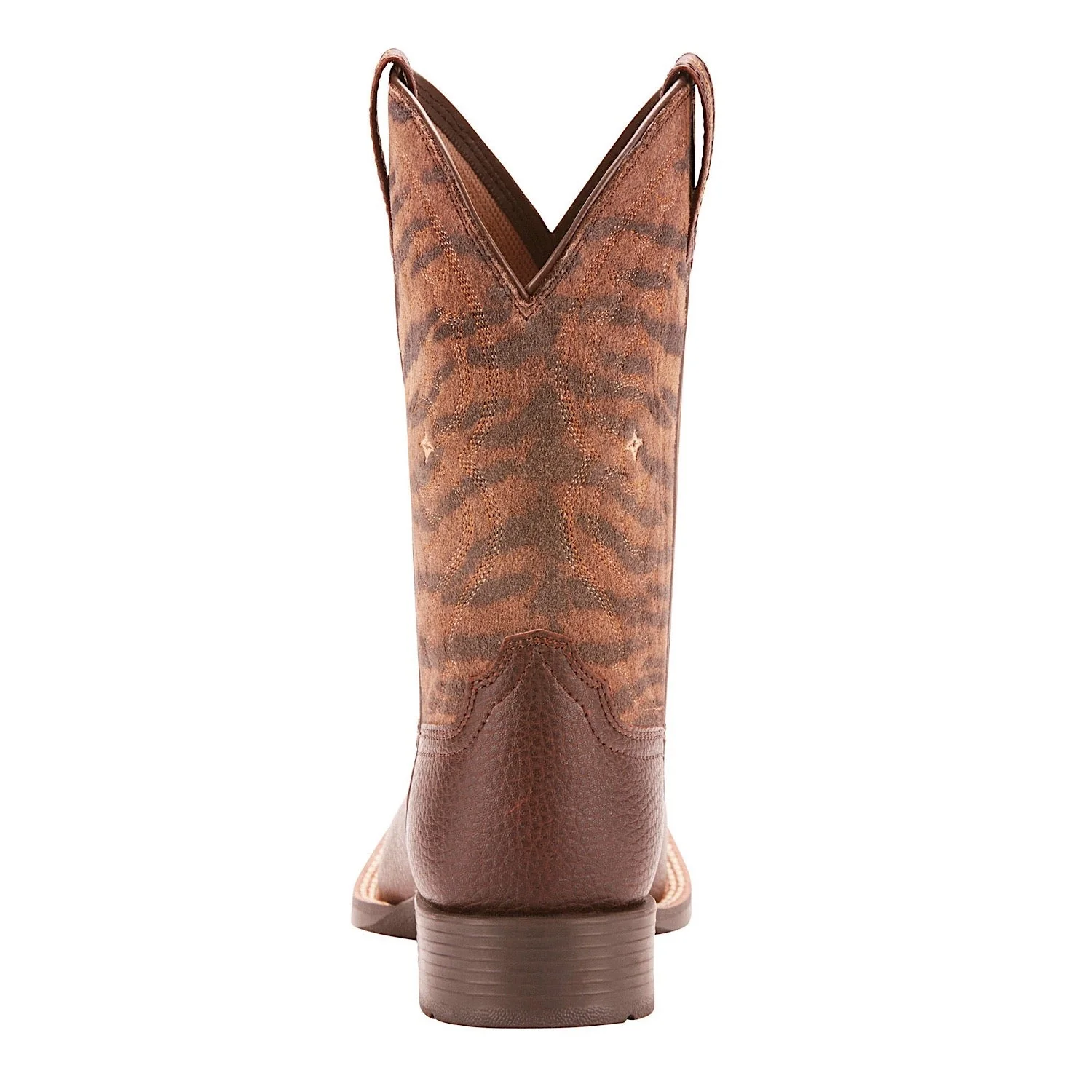 Ariat Kids Quickdraw Western Boot Pebbled Pinecone/Vintage - Image 3
