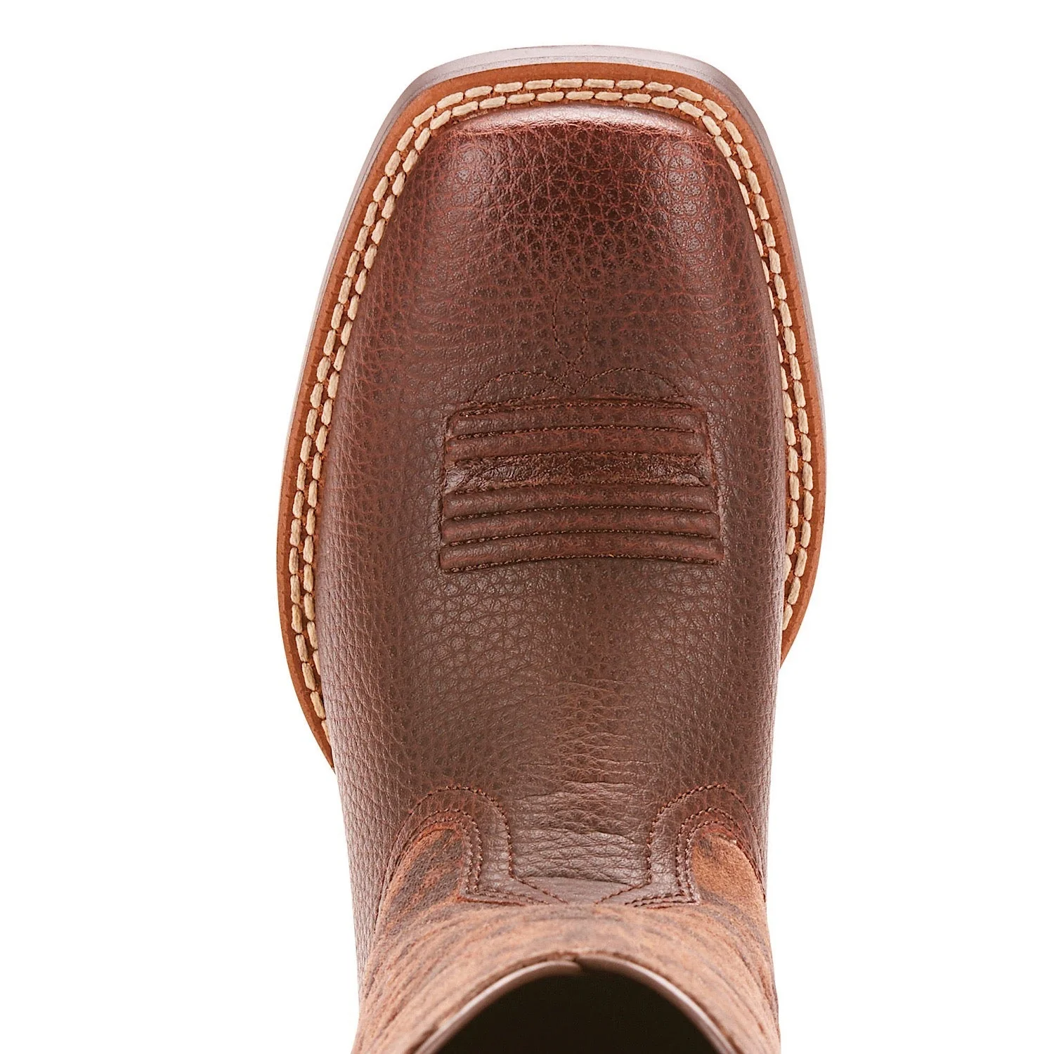 Ariat Kids Quickdraw Western Boot Pebbled Pinecone/Vintage - Image 5
