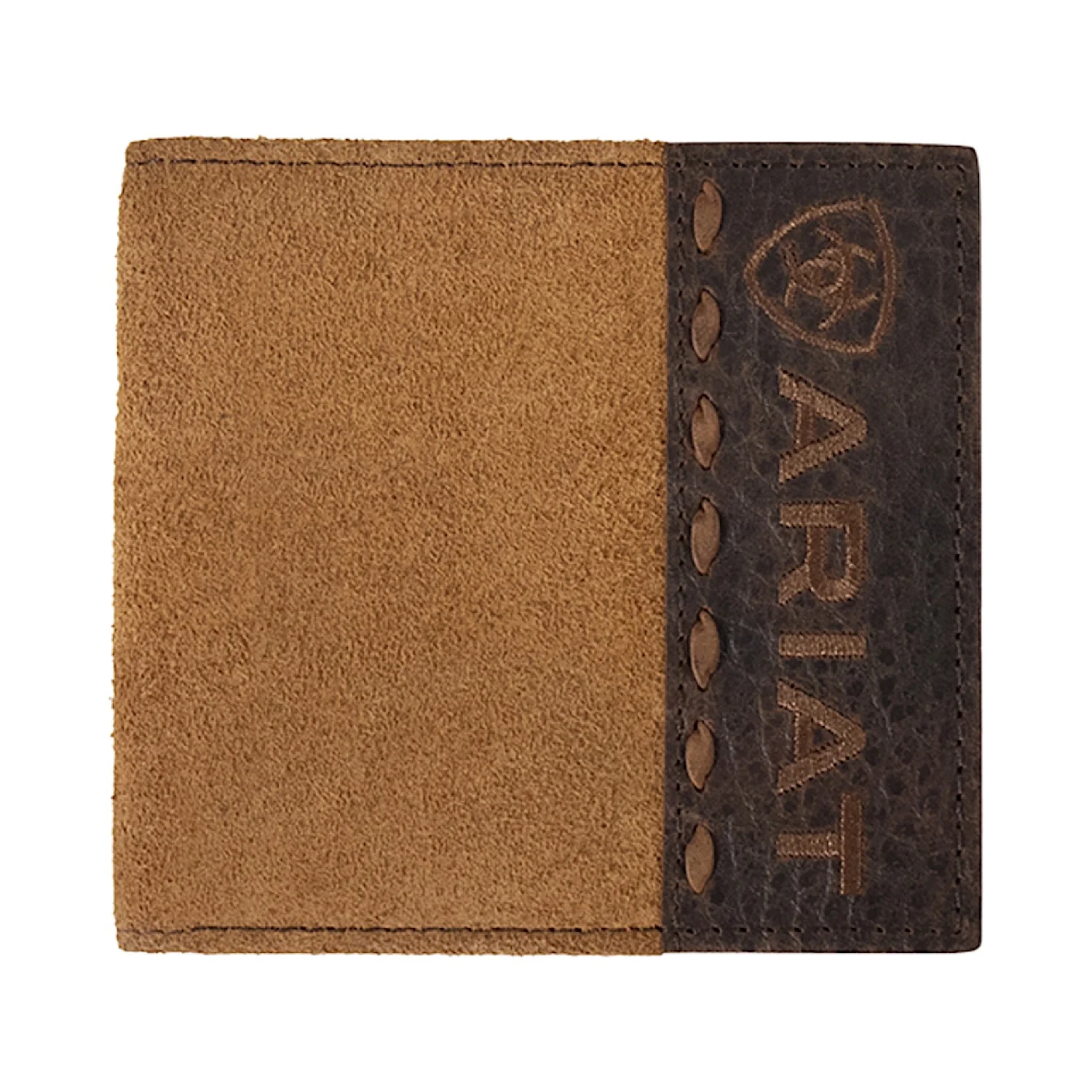Ariat Large Bifold Wallet - Roughout Tan