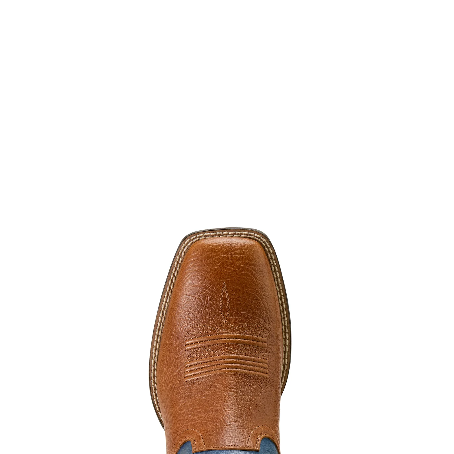 Ariat Men's Captivate Cowboy Western Boot - Red Oak/Deep Blue - Image 6
