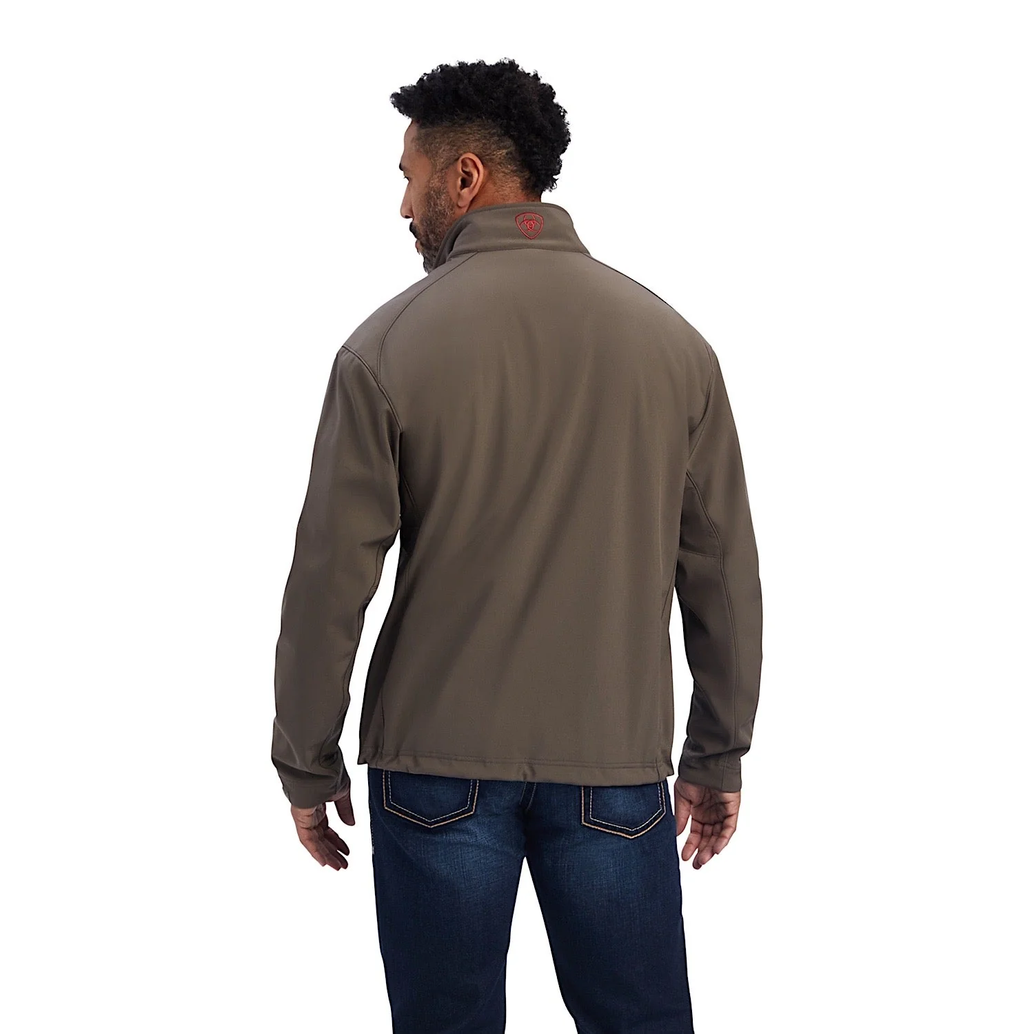 Ariat Men's Logo 2.0 Softshell Jacket - Banyan Bark - Image 2