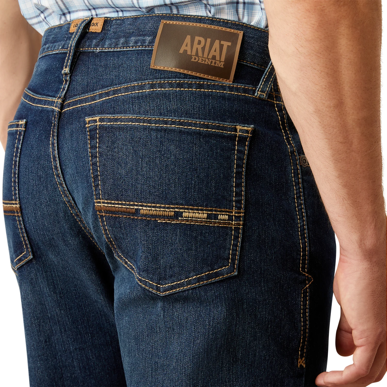Ariat Men's M4 Otis Boot Cut Jeans - Trent - Image 4