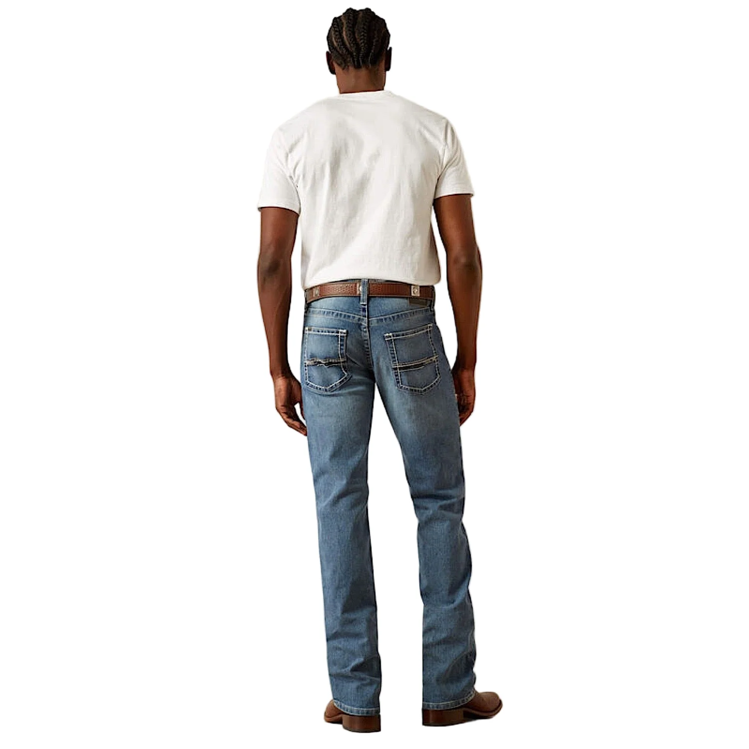 Ariat Men's M4 Relaxed Reece Straight Leg Jeans - Baltimore - Image 2