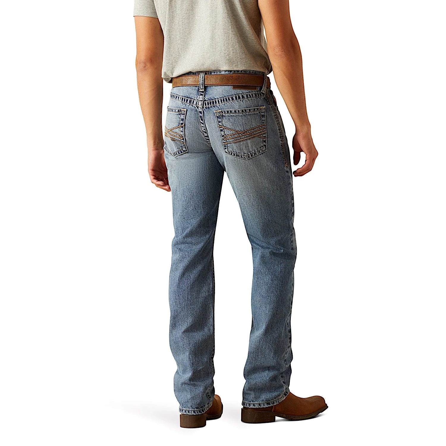 Ariat Men's M4 Relaxed Straight Leg Dale Jean - Adrian - Image 2
