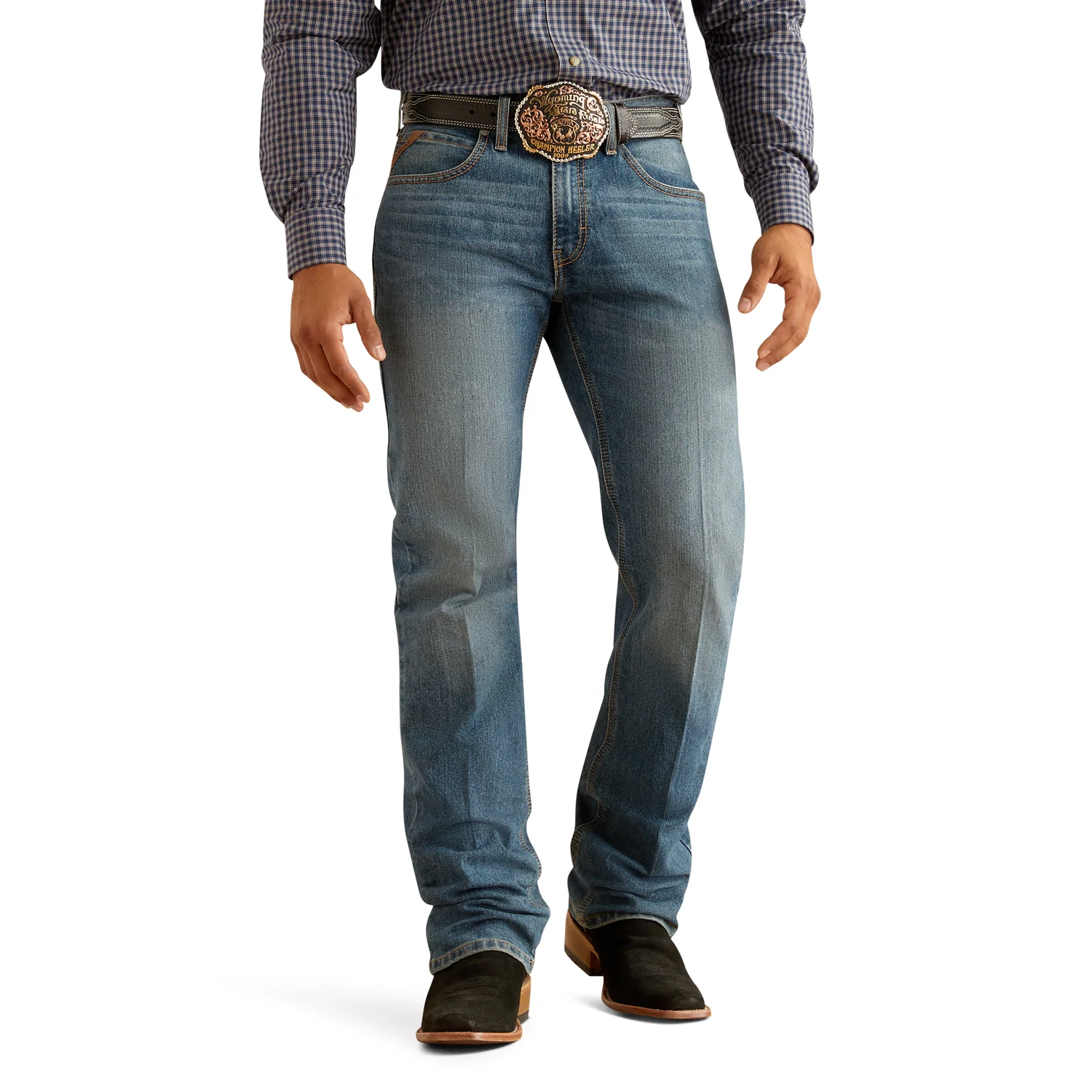 Ariat Men's M5 Performance Pro Straight Leg Jean - Ray Hamilton - Image 2