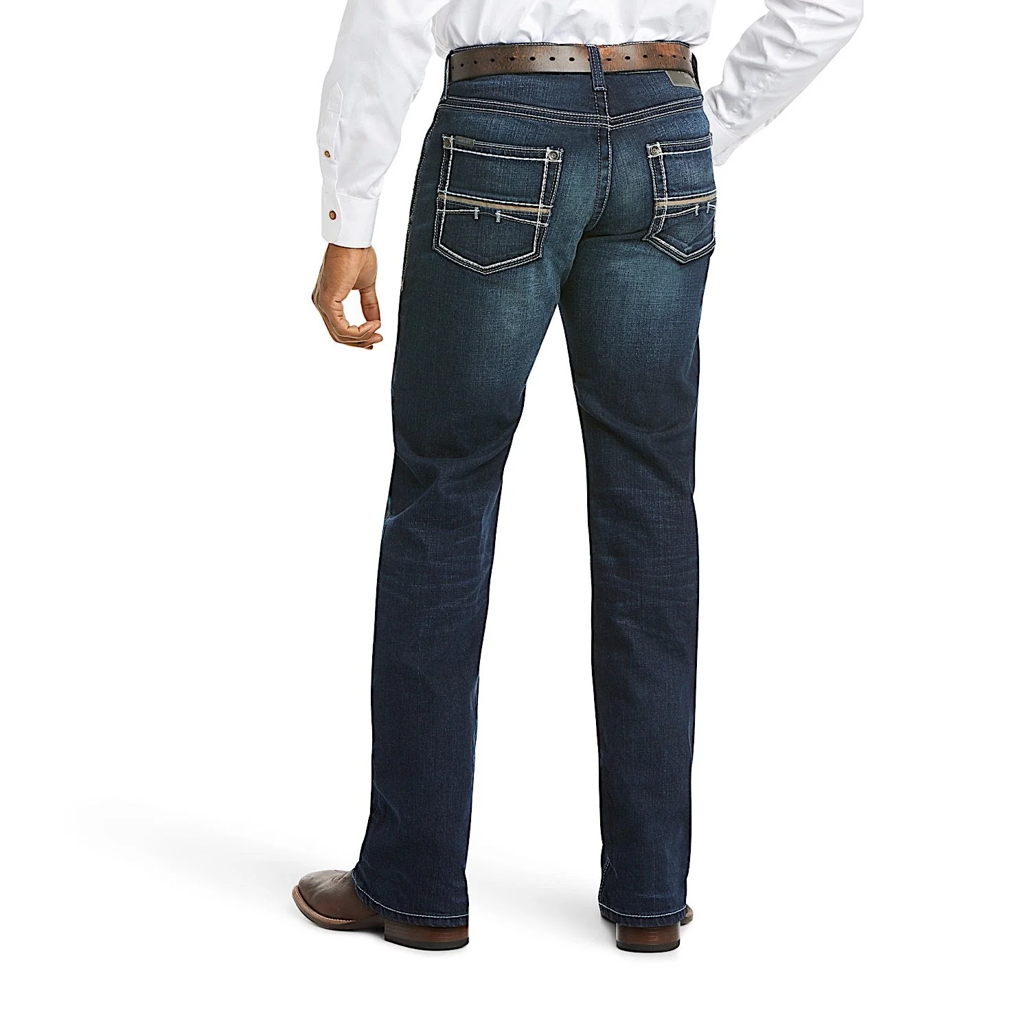 Ariat Men's M5 Slim Stretch Coltrane Stackable Straight Leg Jean - Nightingale - Image 2