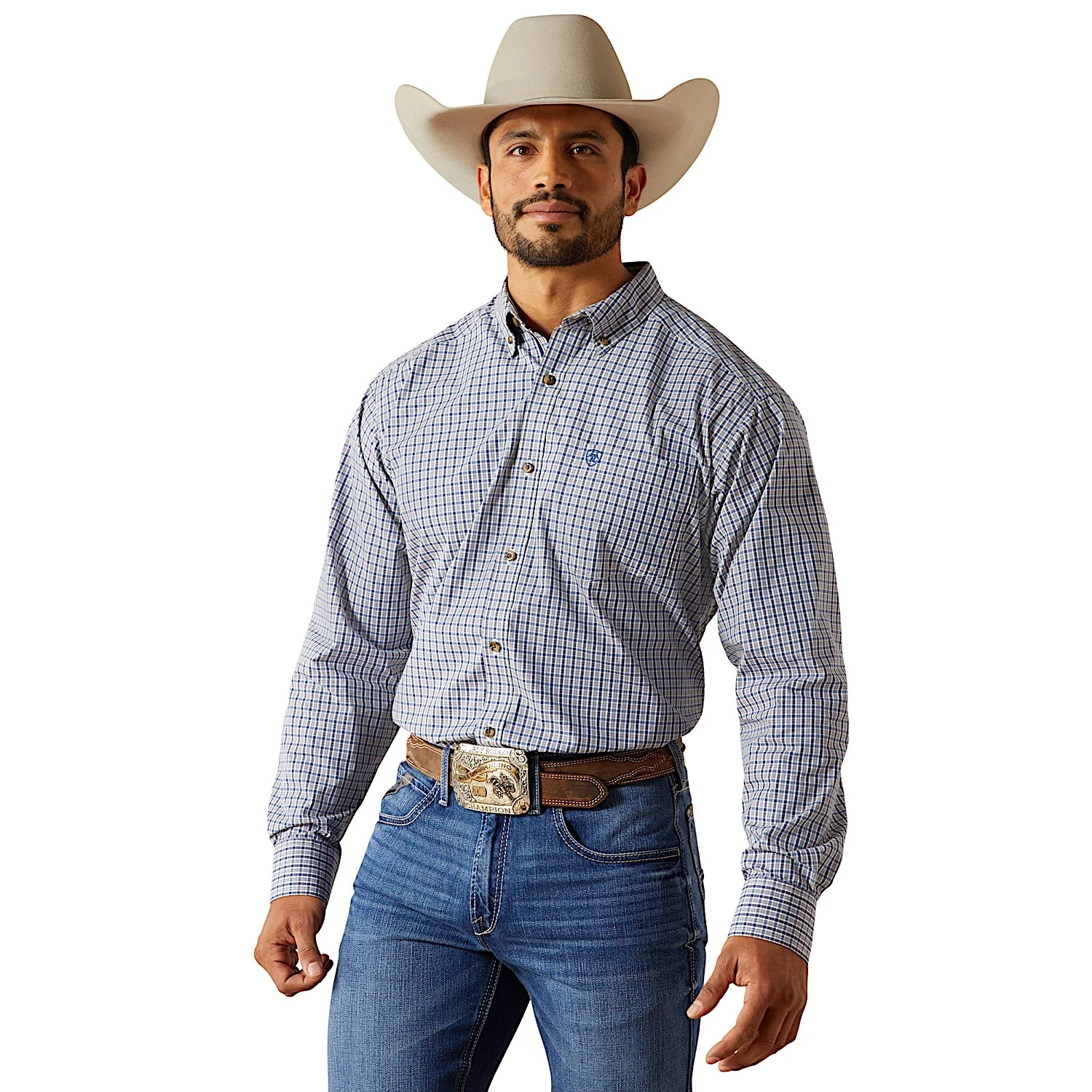 Ariat Men's Pro Series Soren Classic Fit Shirt - Light Brown