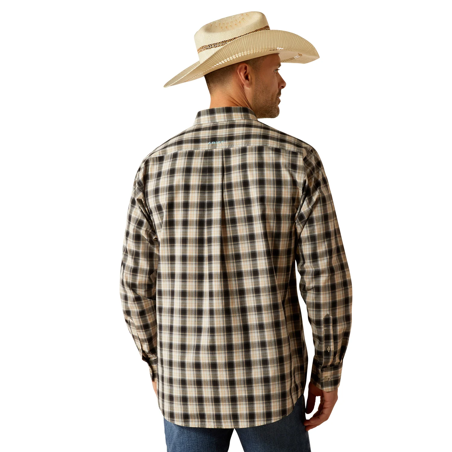 Ariat Men's Pro Series Team Garrett Classic Fit Shirt - Black - Image 2