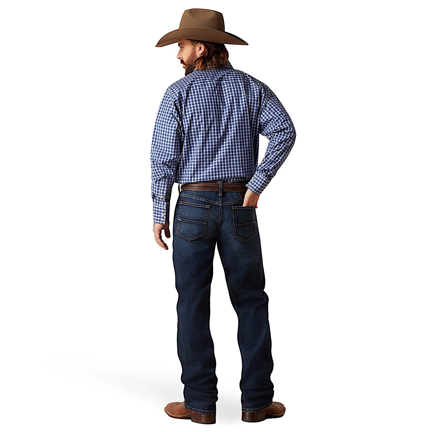 Ariat Men's Relaxed M4 Dustin Boot Cut - Drake - Image 2