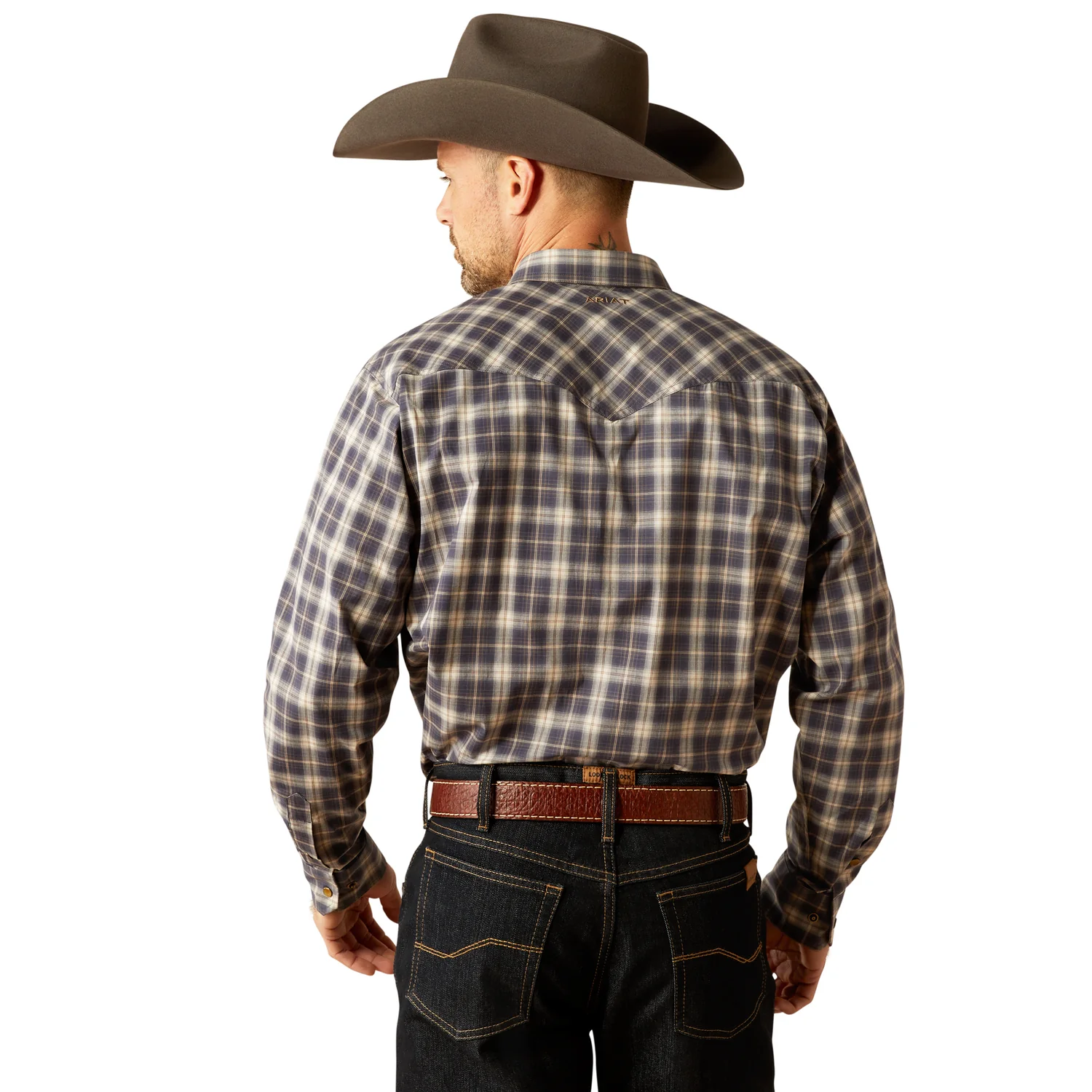 Ariat Men's Relentless Pursuit Snap Shirt - Odyssey Grey - Image 2