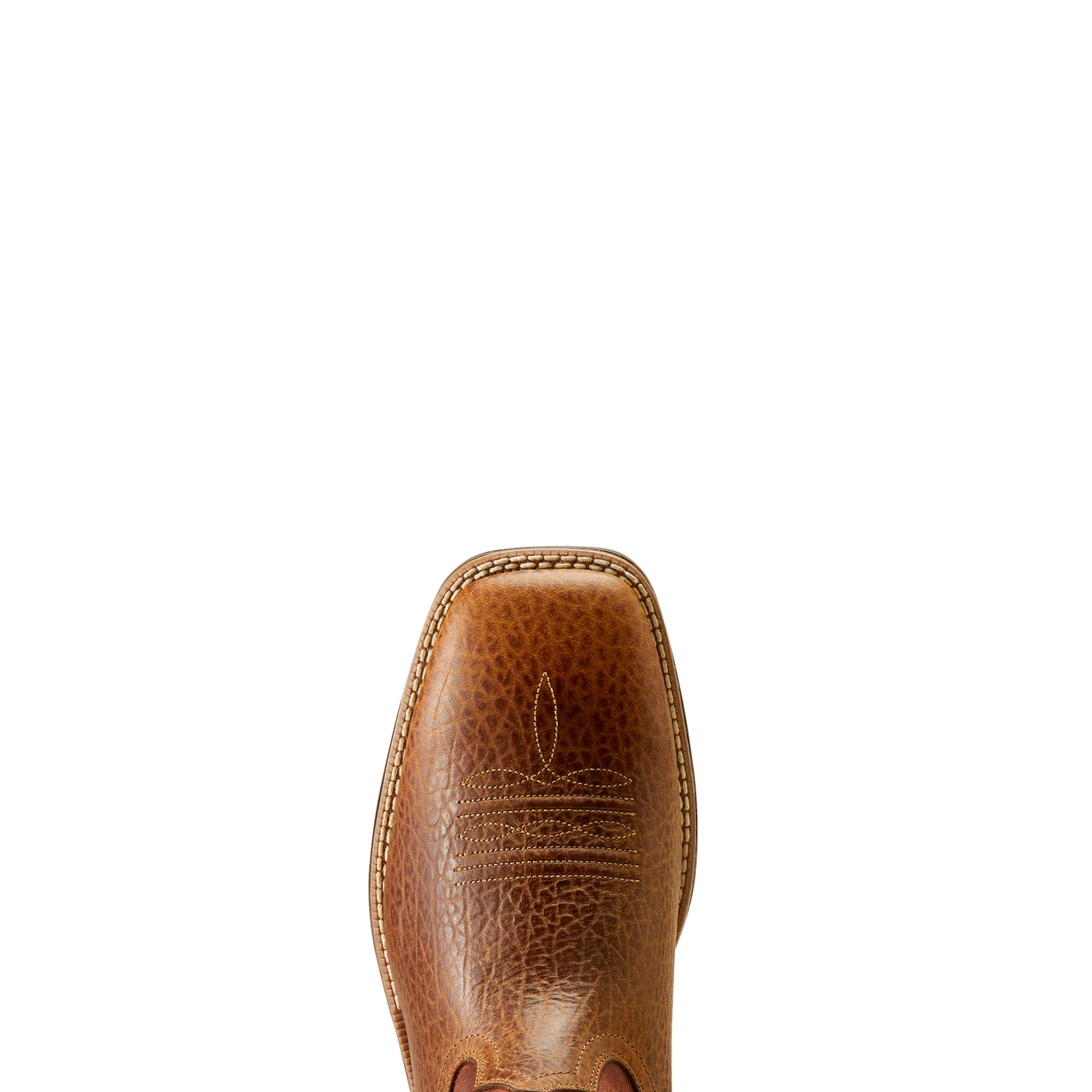 Ariat Men's Ridgeback Boot Tan Bull Emboss/Orange Rust - Image 7