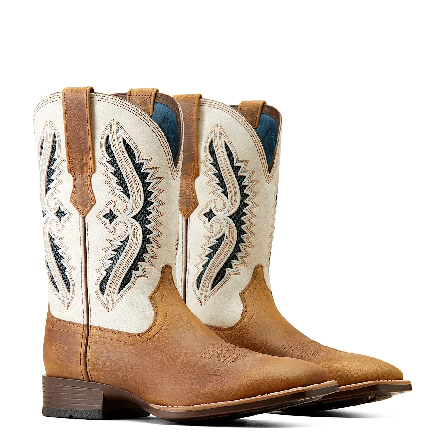 Ariat Mens Rowder VentTEK 360 Boot Marbled Tan/White - Image 2