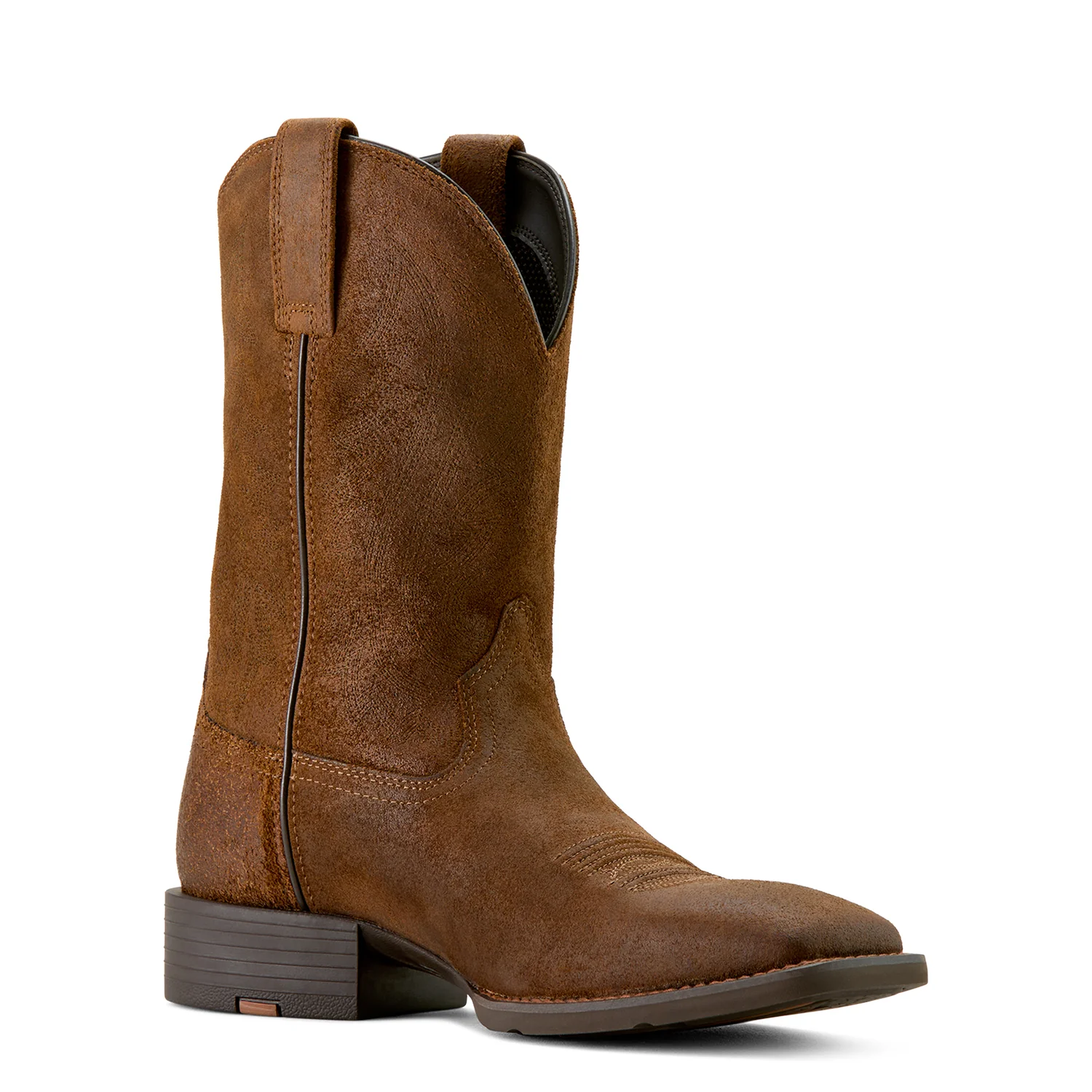 Ariat Men's Sport Big Country Cowboy Boot - Brown Roughout - Image 3