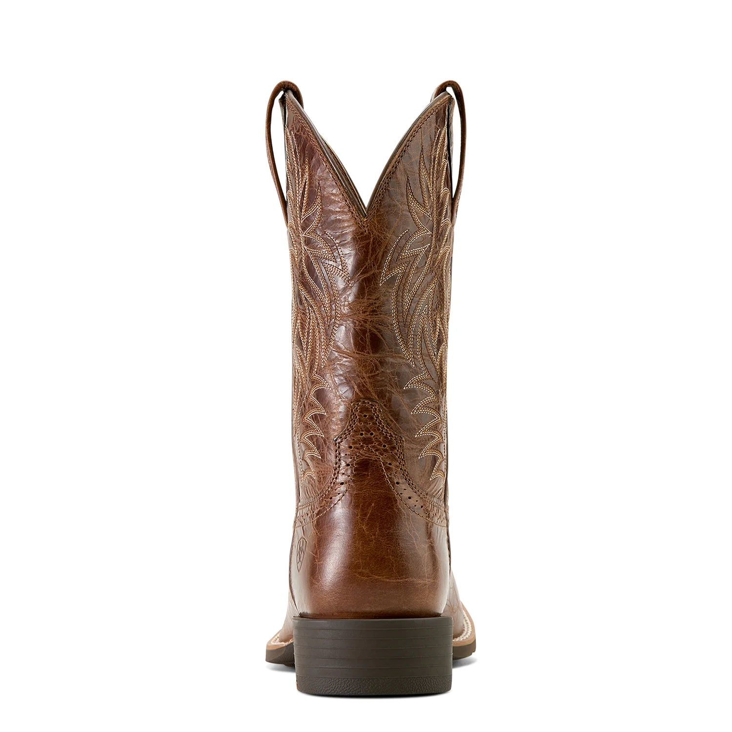 Ariat Men's Sport Western Wide Square Toe Cowboy Boot - Dark Tan - Image 2