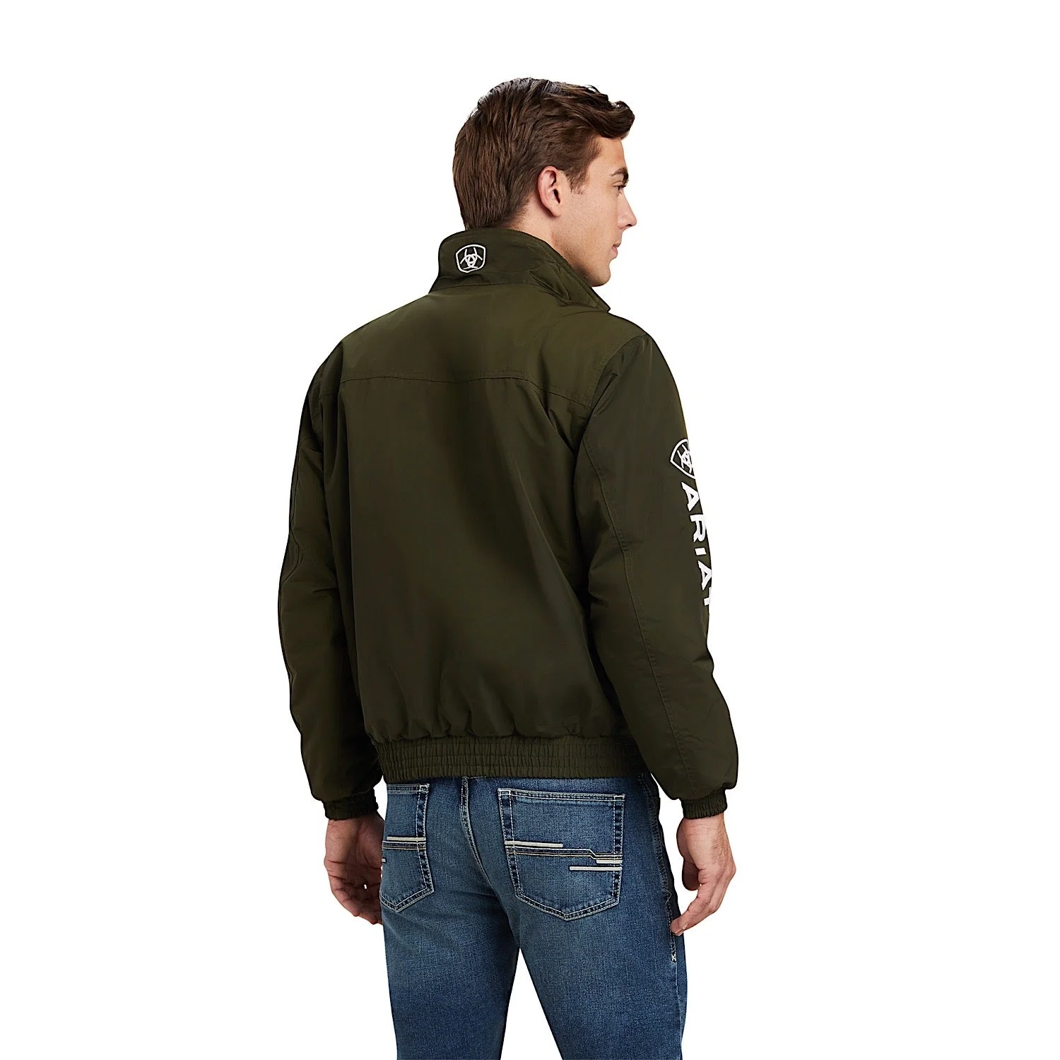 Ariat Men's Stable Insulated Jacket - Forest Mist - Image 4