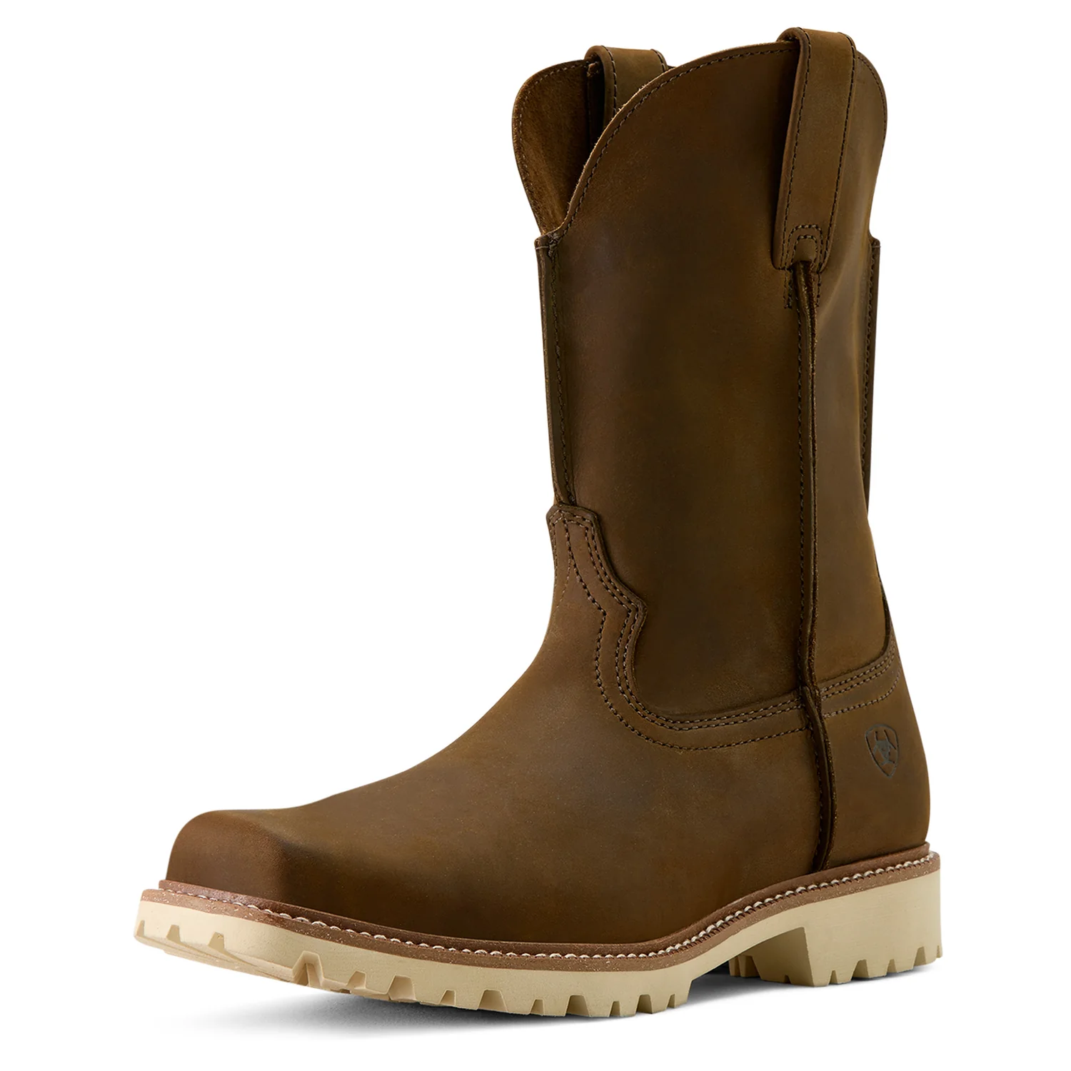 Ariat Men's Stoney Creek Western Boot - Distressed Dark Wheat