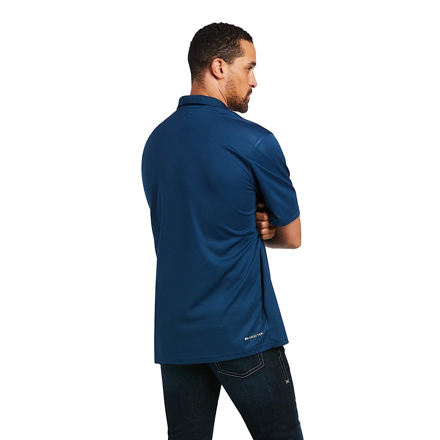 Ariat Mens TEK Polo Skyfall - Image 2