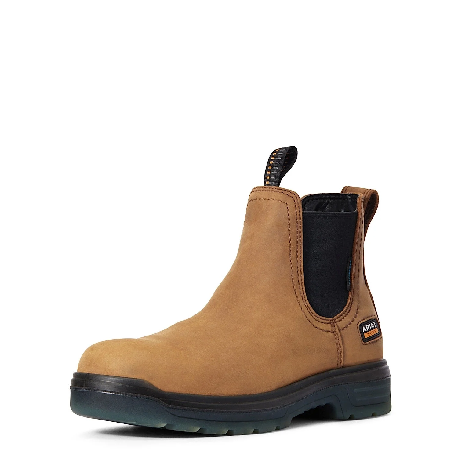 Ariat Men's Turbo Chelsea Waterproof Work Boot - Aged Bark