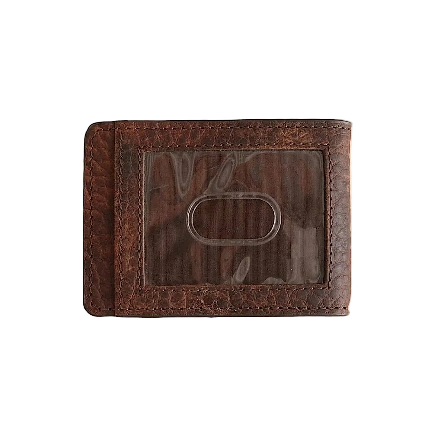 Ariat Money Clip Bullhide Ariat Emblem - Brown Rowdy - Image 2