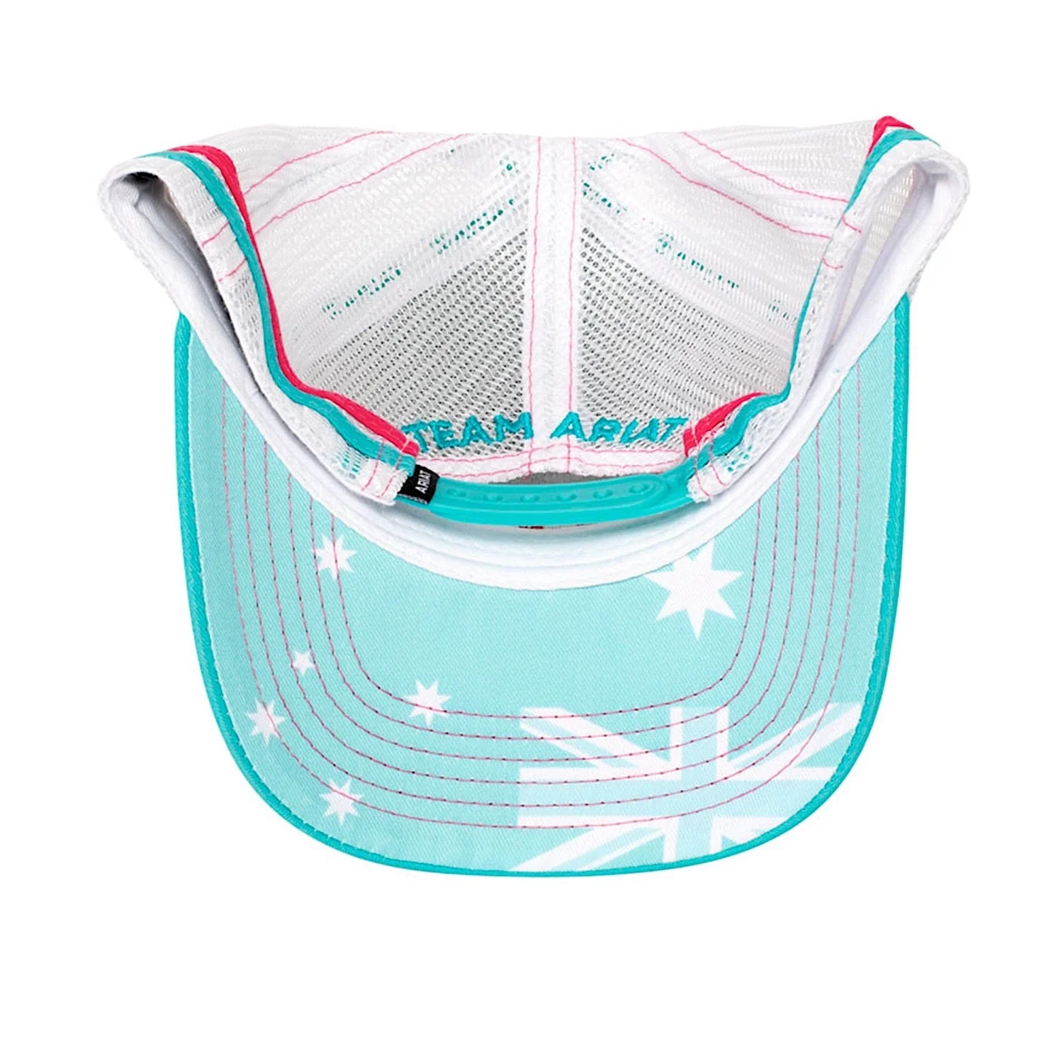 Ariat Patriot Trucker Cap Ceramic Turquoise - Image 3