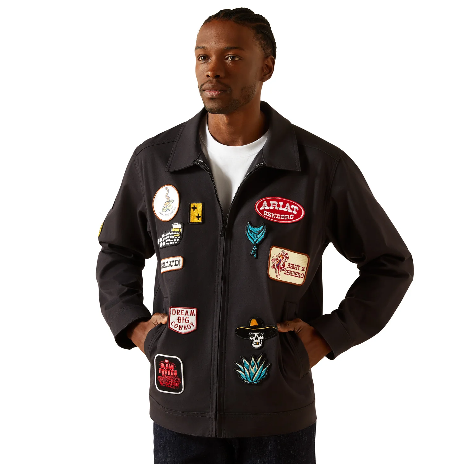 Ariat Unisex Sendero Stockton Jacket - Black - Image 3