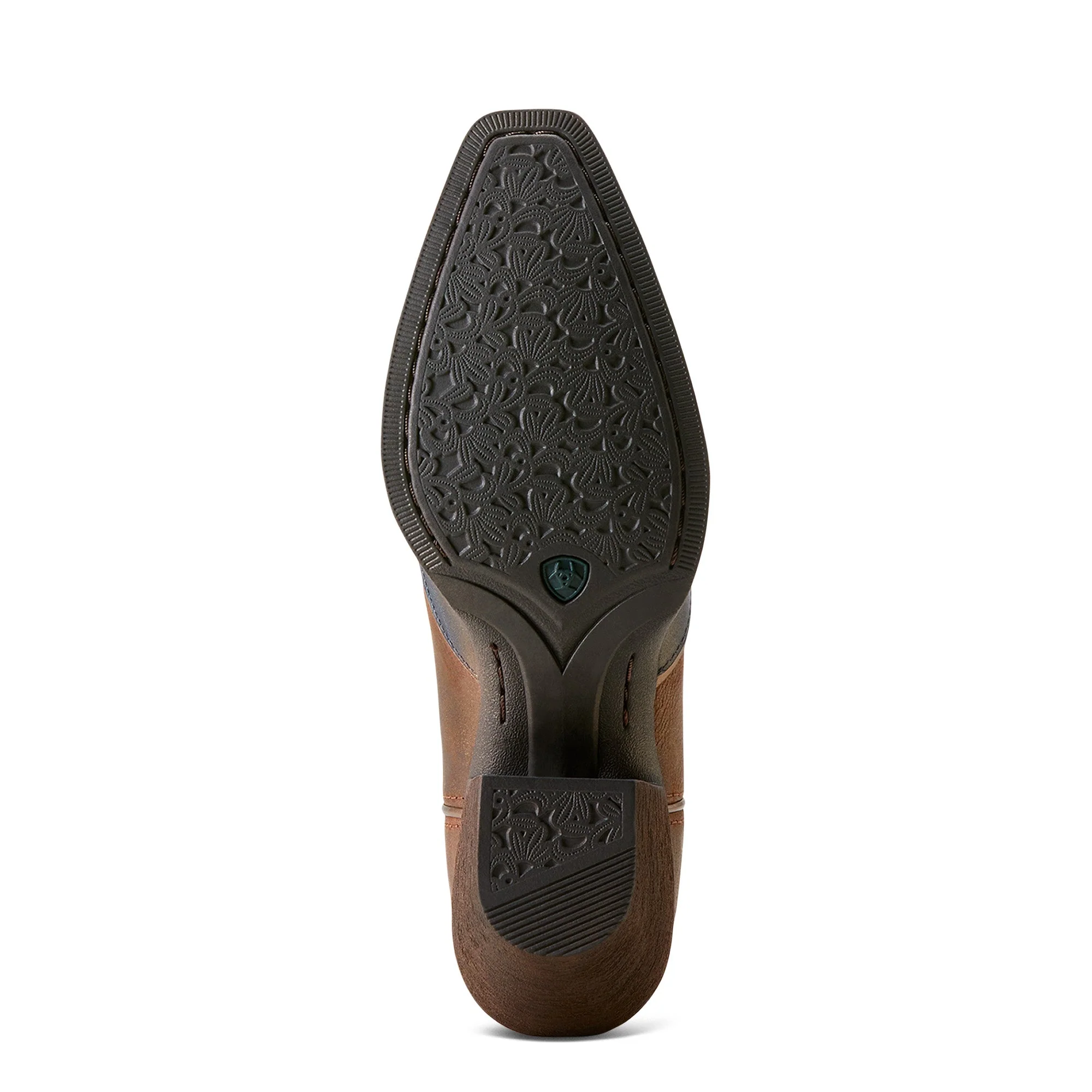 Ariat Women's Bravery Boot - Dusted Fresh Denim/Sassy Brown/Eagle Pride - Image 3