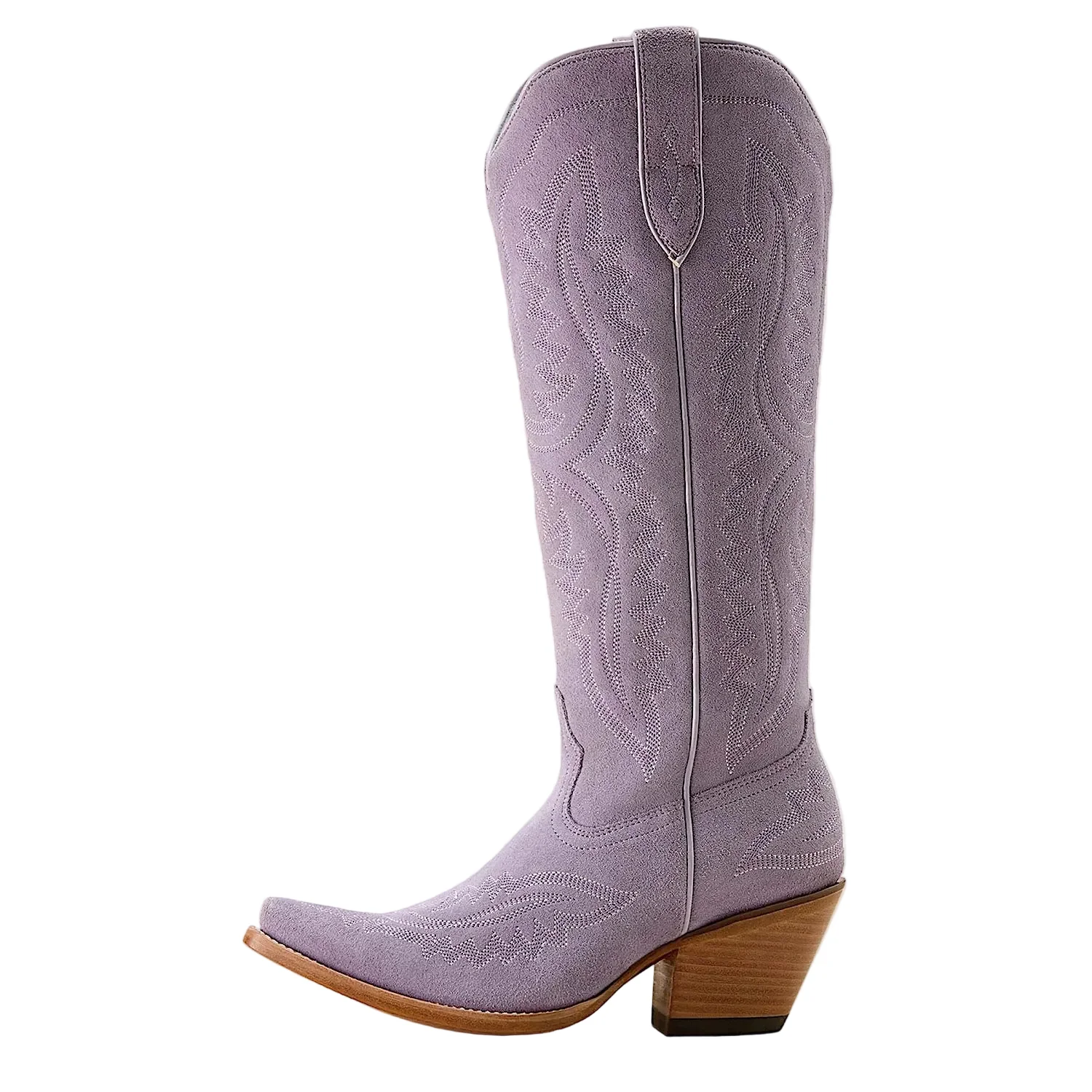 Ariat Women's Casanova Western Boot - Misty Lavender Suede - Image 3