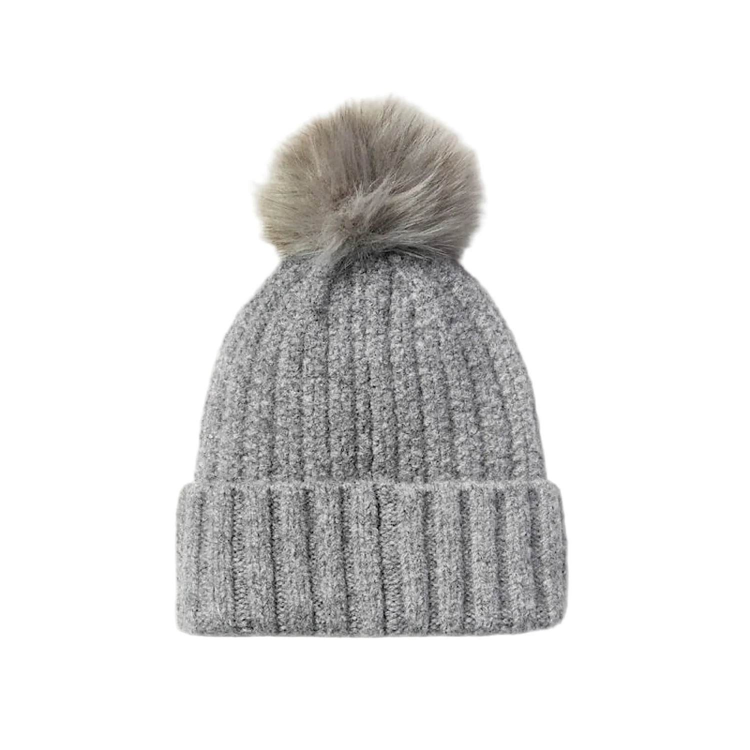 Ariat Womens Chilton Beanie - Heather Grey - Image 2