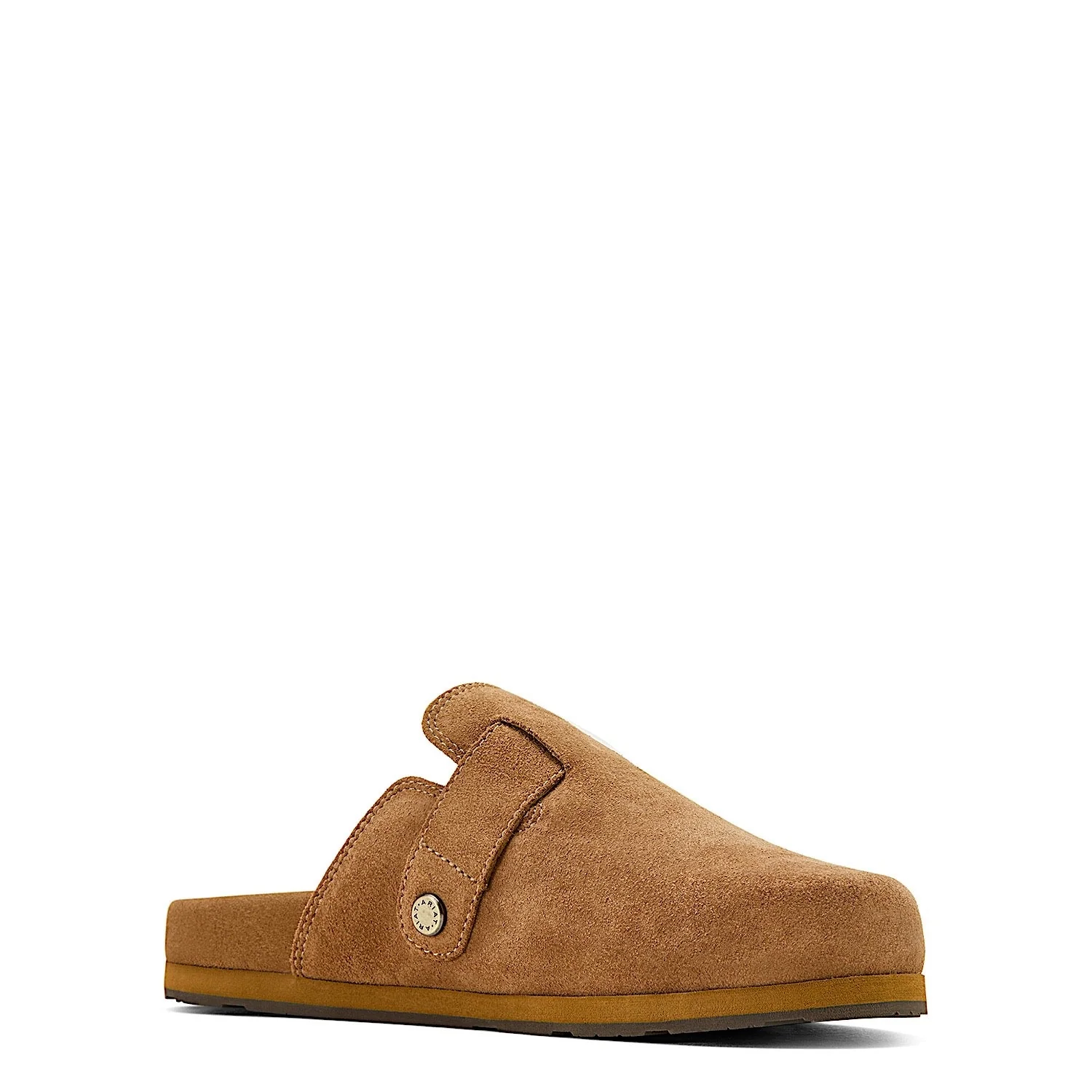 Ariat Women's Country Mule - Caramel Suede - Image 6
