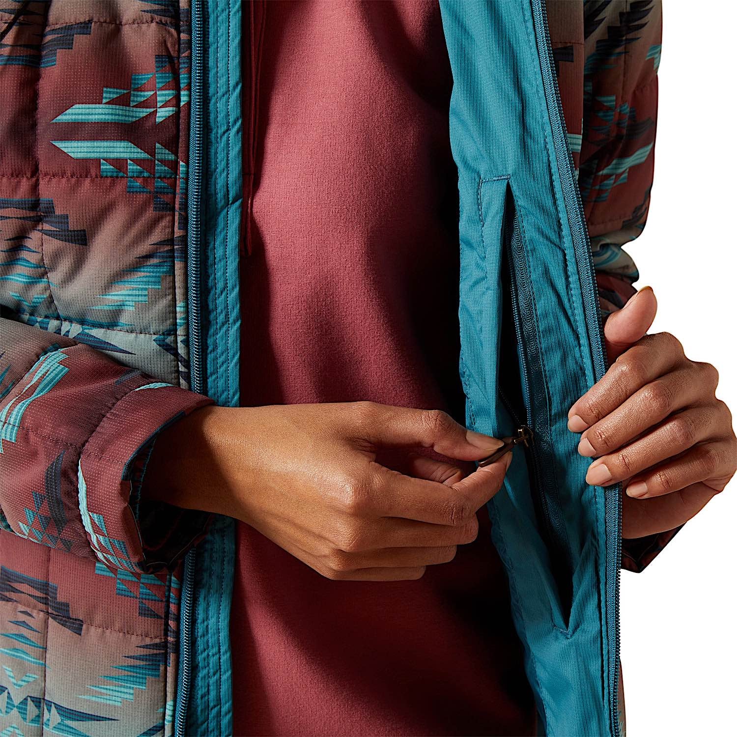 Ariat Women's Crius Insulated Jacket - Dragonfly/Inez Blanket Print - Image 5