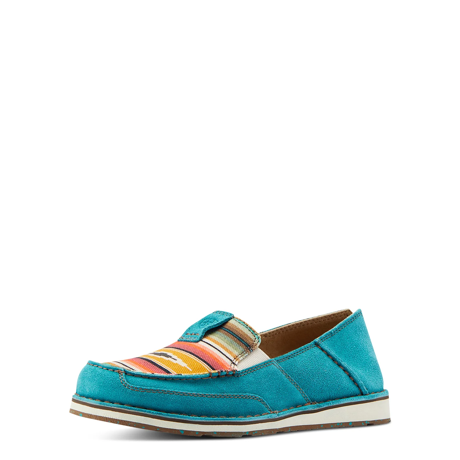 Ariat Women's Cruiser - Teal Suede/Turquoise Serape