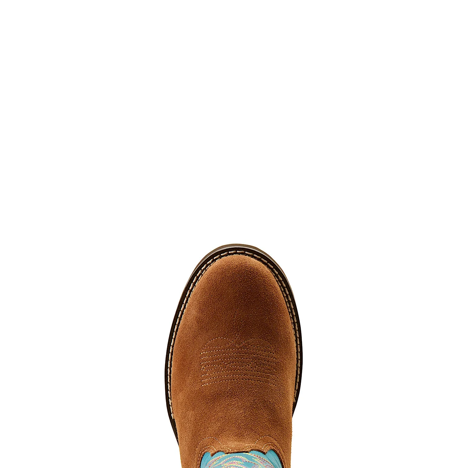 Ariat Women's Elko Boot - Suede/Basin Blue - Image 4