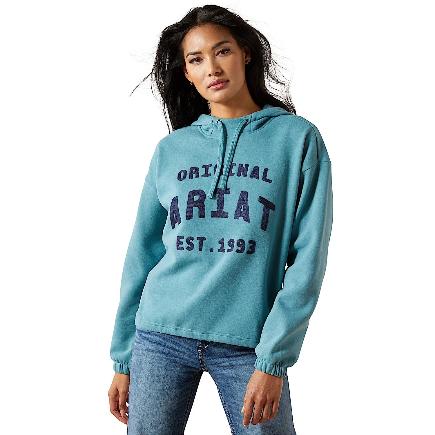 Ariat Women's Essential Hoodie - Brittany Blue