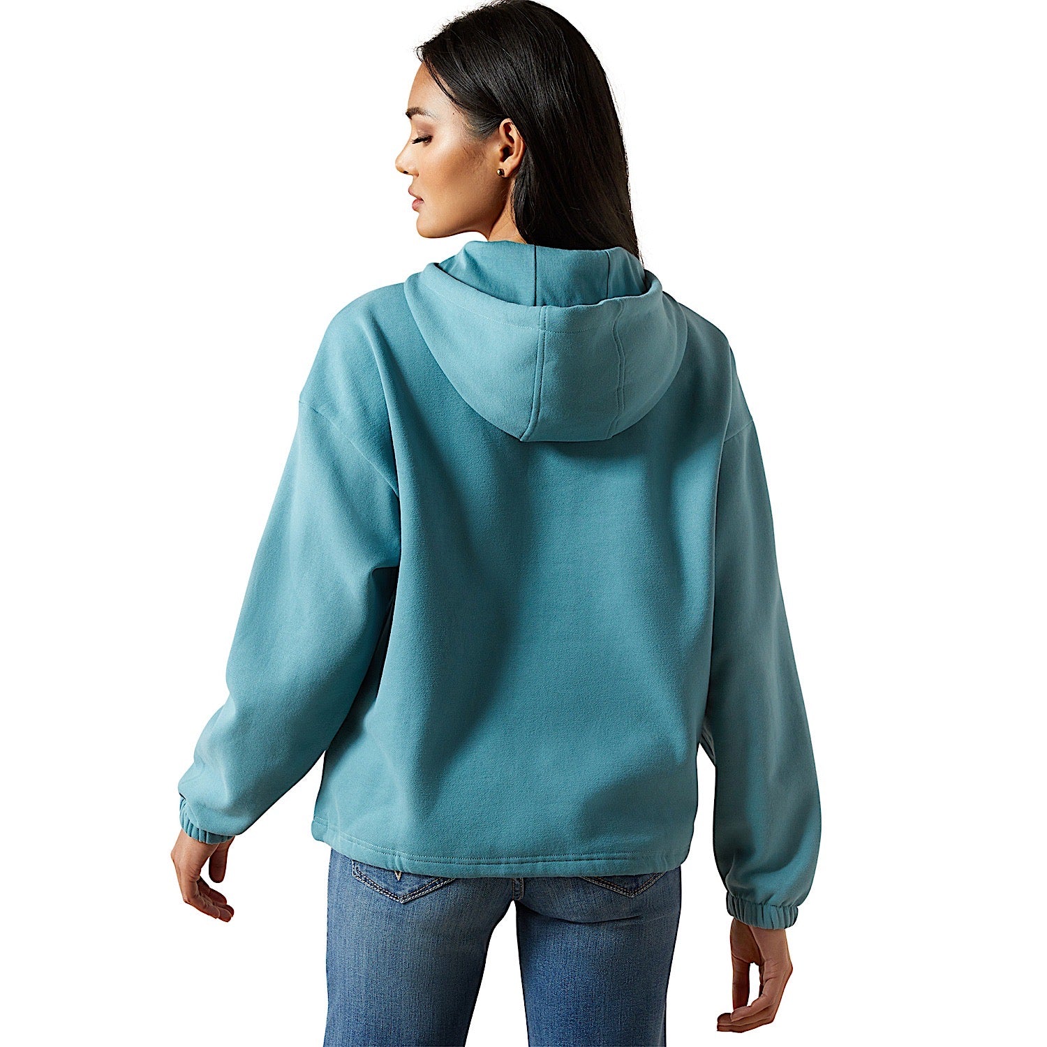 Ariat Women's Essential Hoodie - Brittany Blue - Image 2