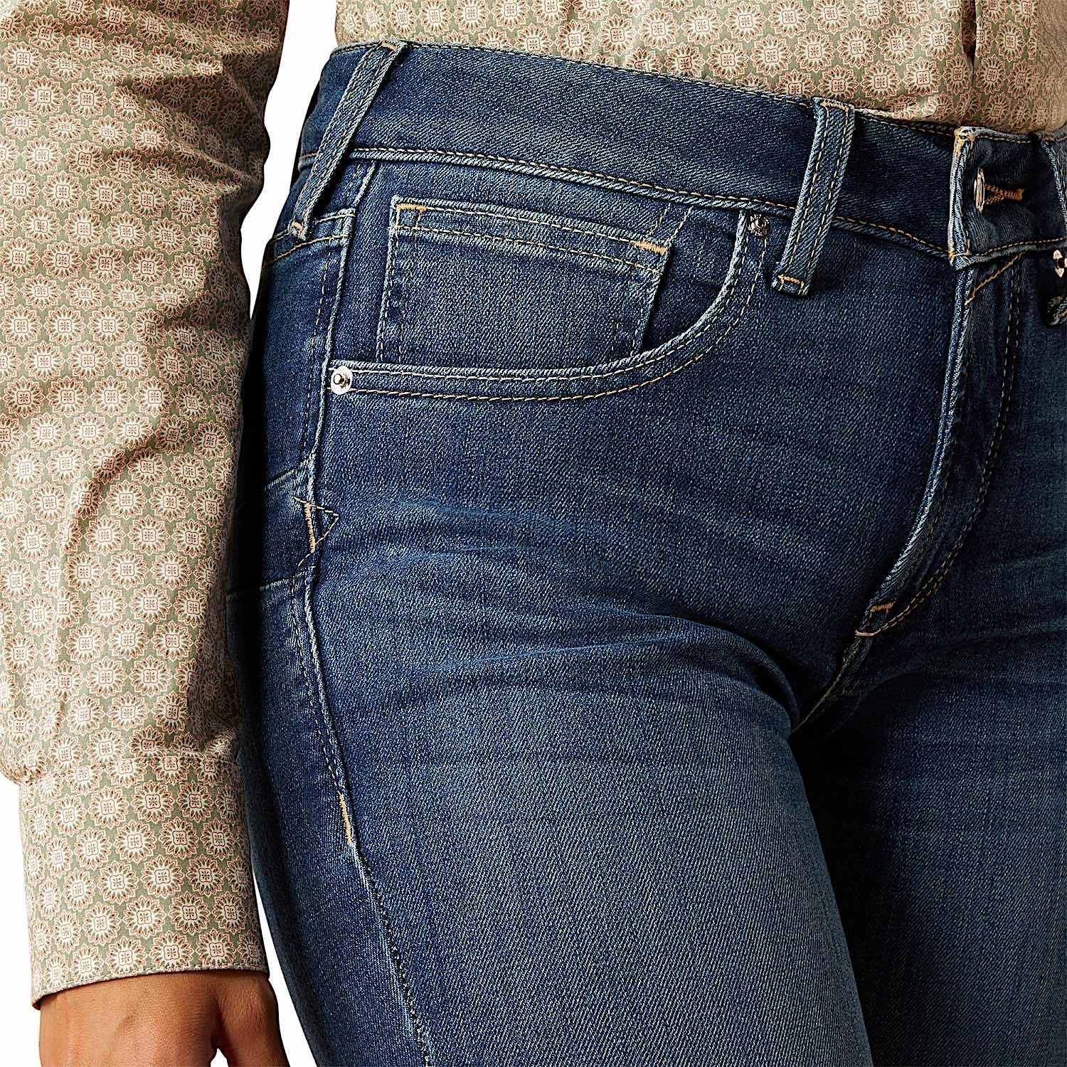 Ariat Women's High Rise Jessica Boot Cut Jean - Athena - Image 4