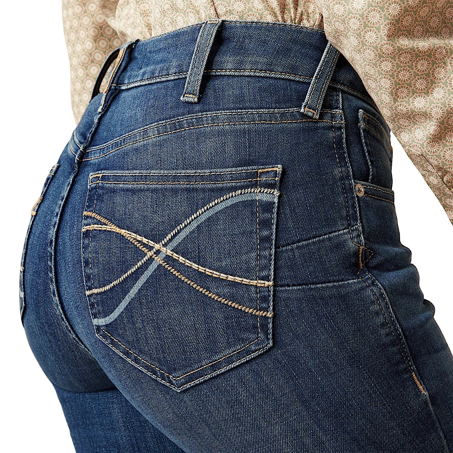 Ariat Women's High Rise Jessica Boot Cut Jean - Athena - Image 5