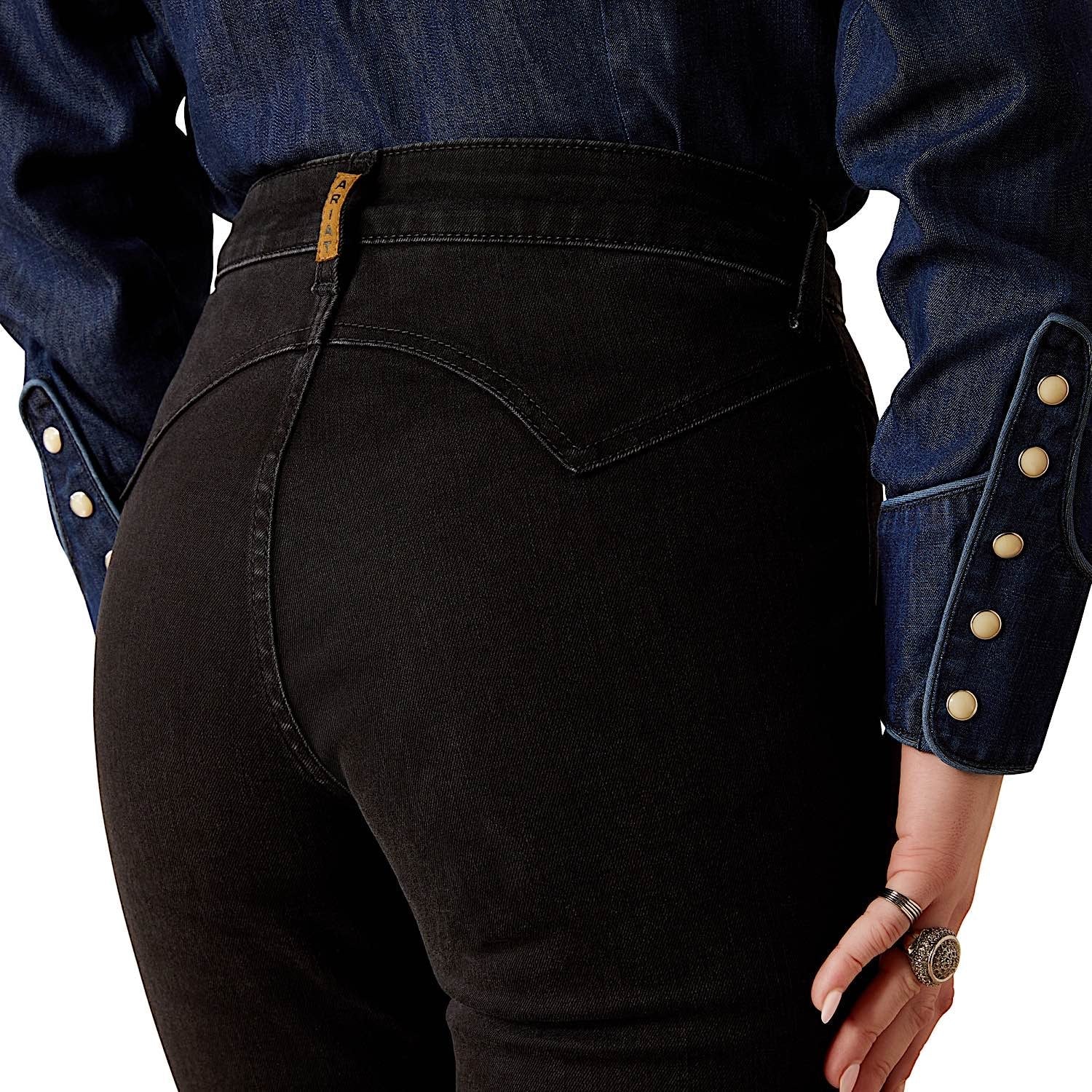 Ariat Women's High Rise Slim Trouser - Dixie Valencia - Image 4