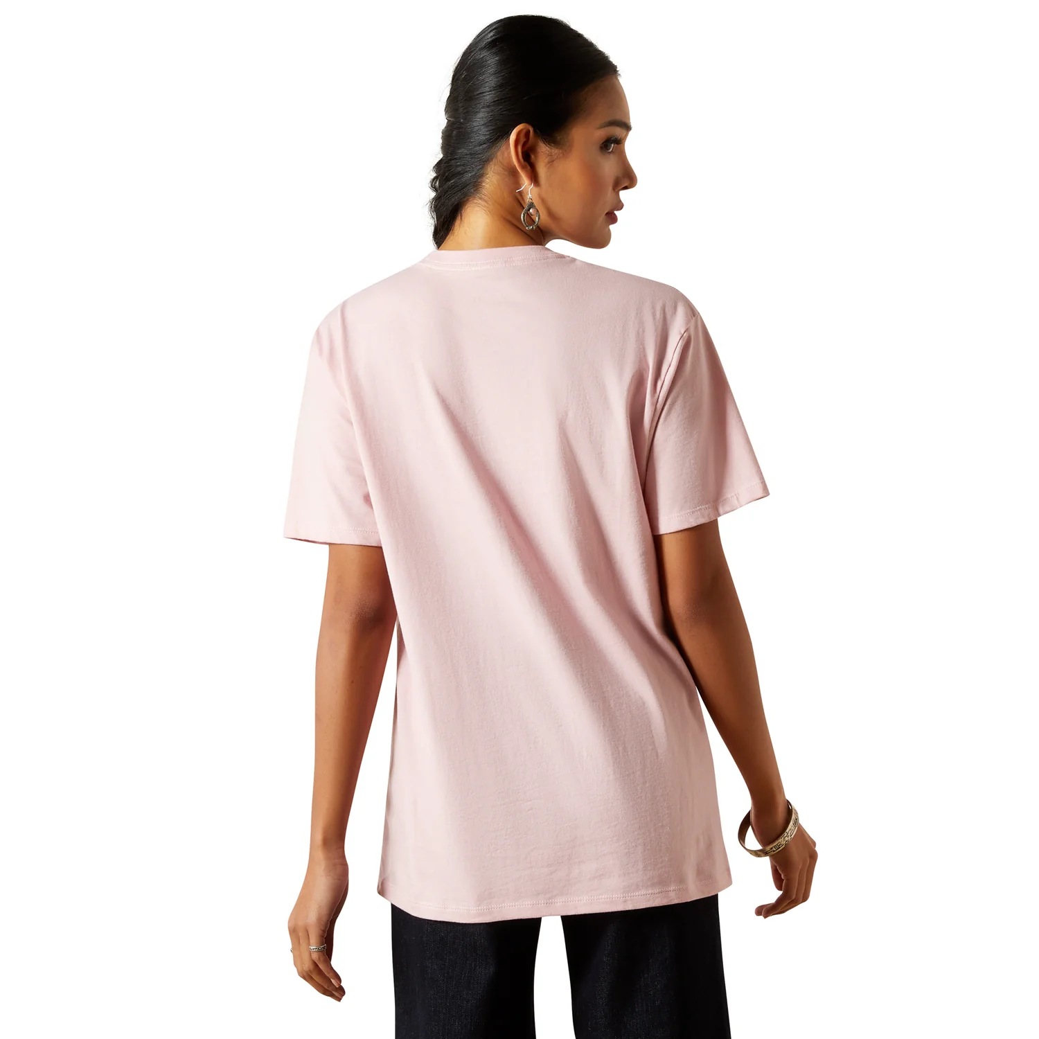 Ariat Women's Mariachi Tee - Dusty Pink - Image 2
