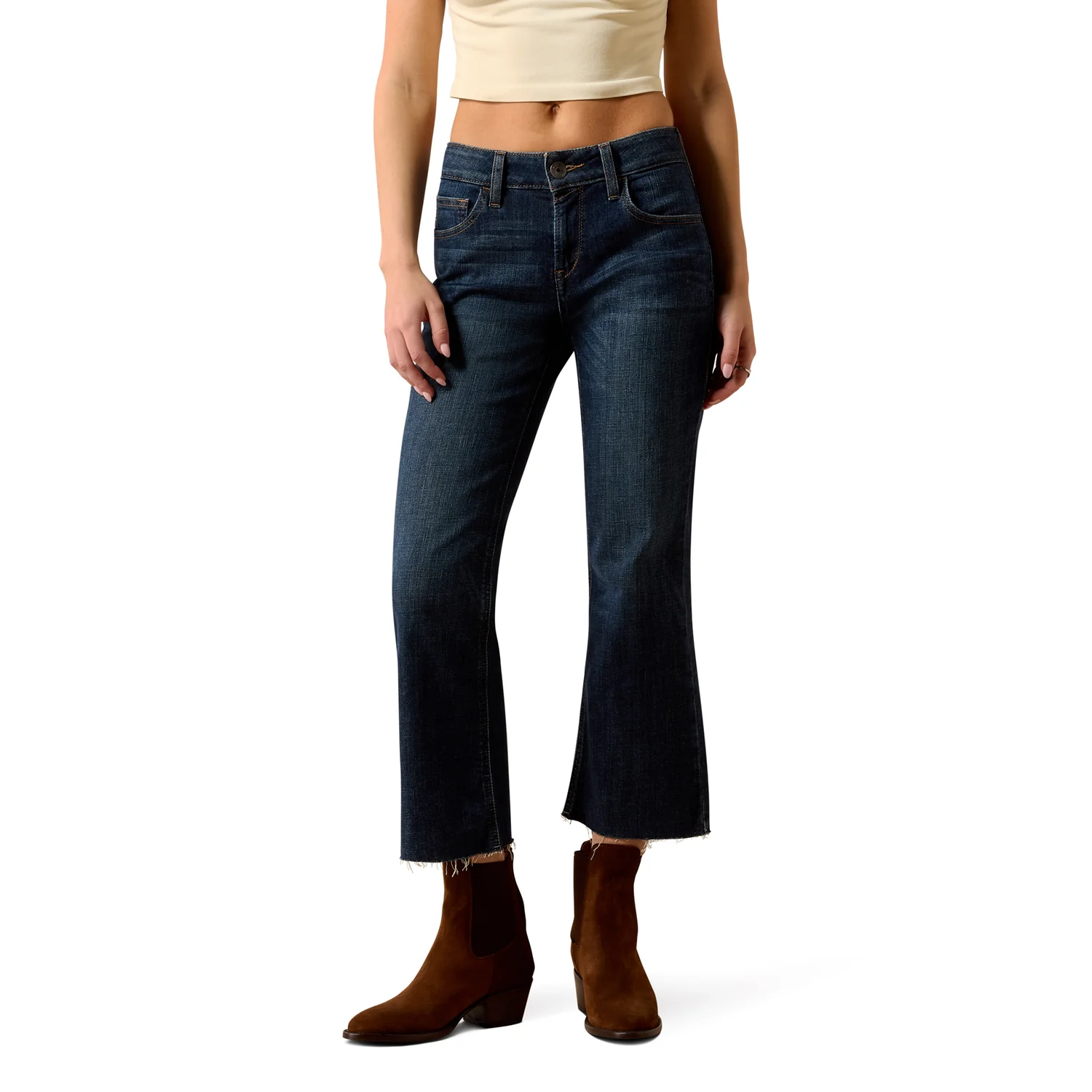 Ariat Women's Perfect Rise Lucy Kick Flare Jean - Rascal