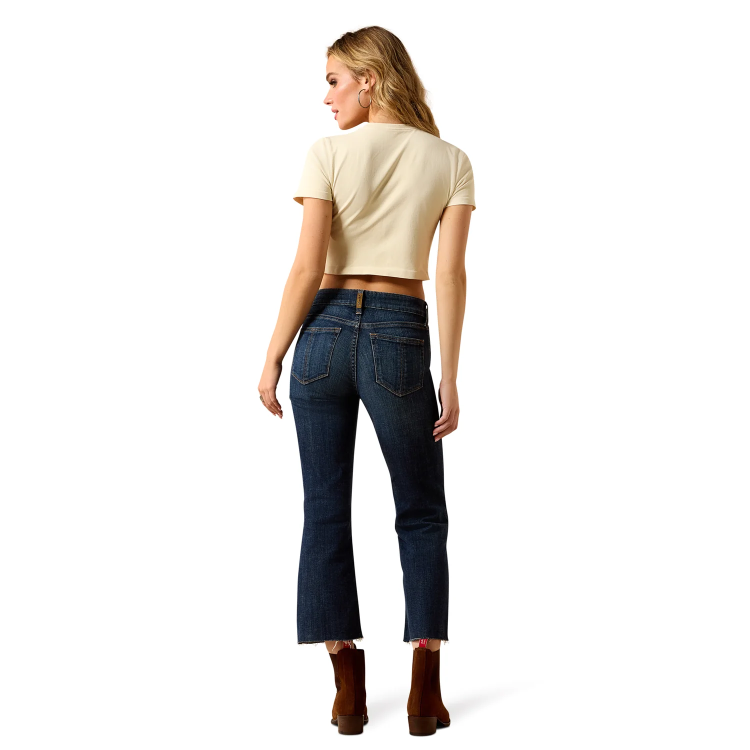 Ariat Women's Perfect Rise Lucy Kick Flare Jean - Rascal - Image 3