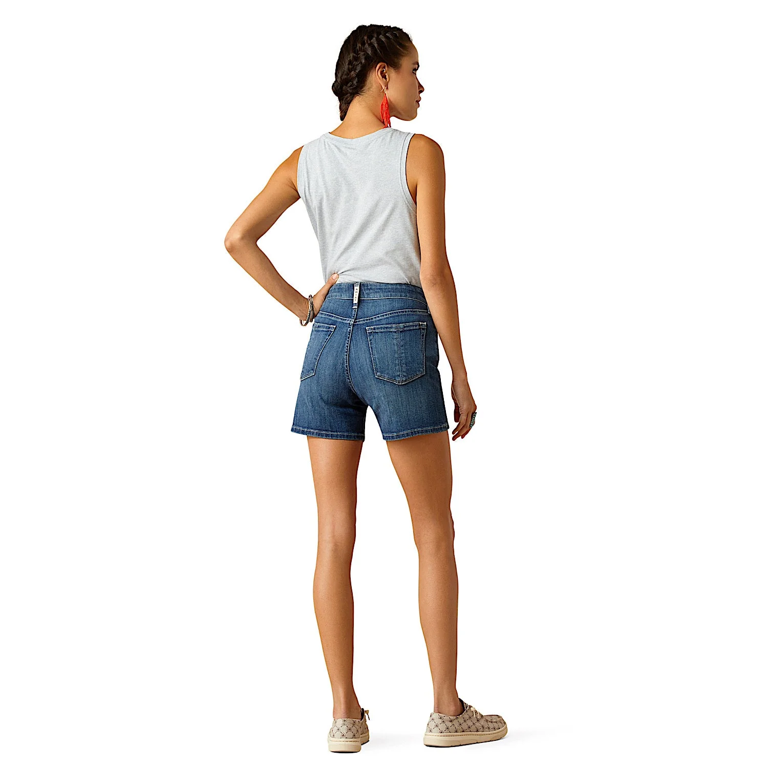 Ariat Women's Perfect Rise 5" Short - Lucy Athena - Image 3