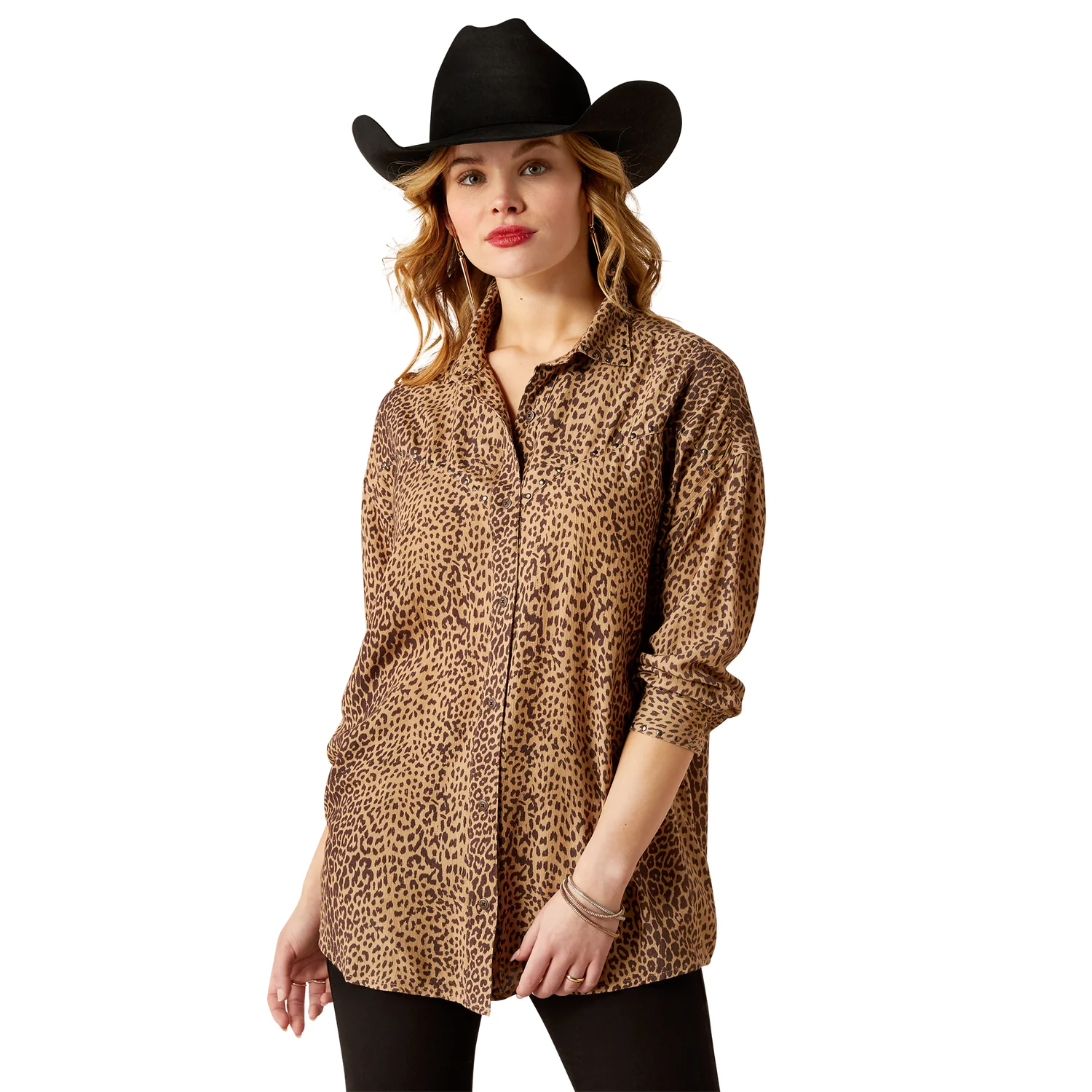 Ariat Women's Relaxed Shirt - Leopard