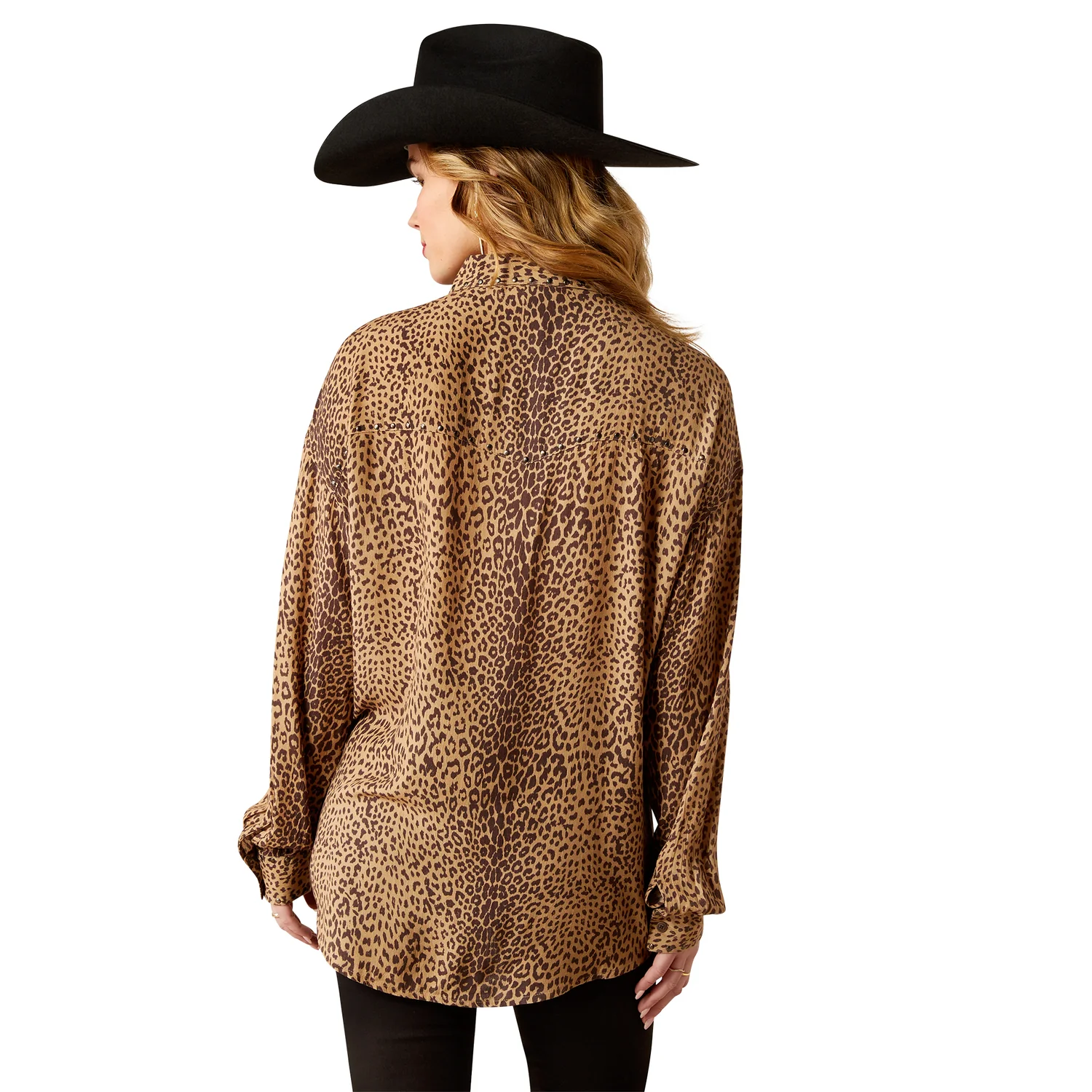 Ariat Women's Relaxed Shirt - Leopard - Image 2