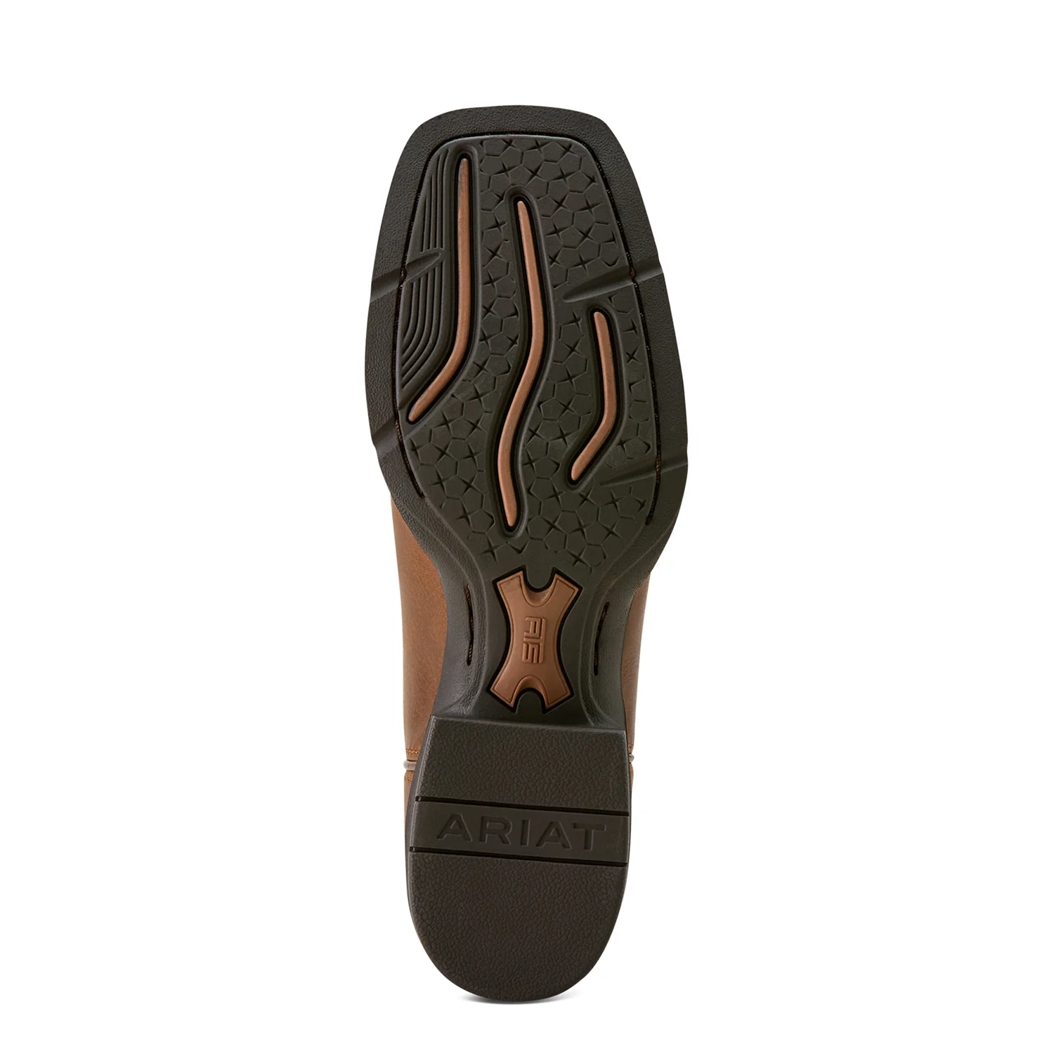 Ariat Women's Round Up Filly Western Boot - Sorrel Crunch - Image 4