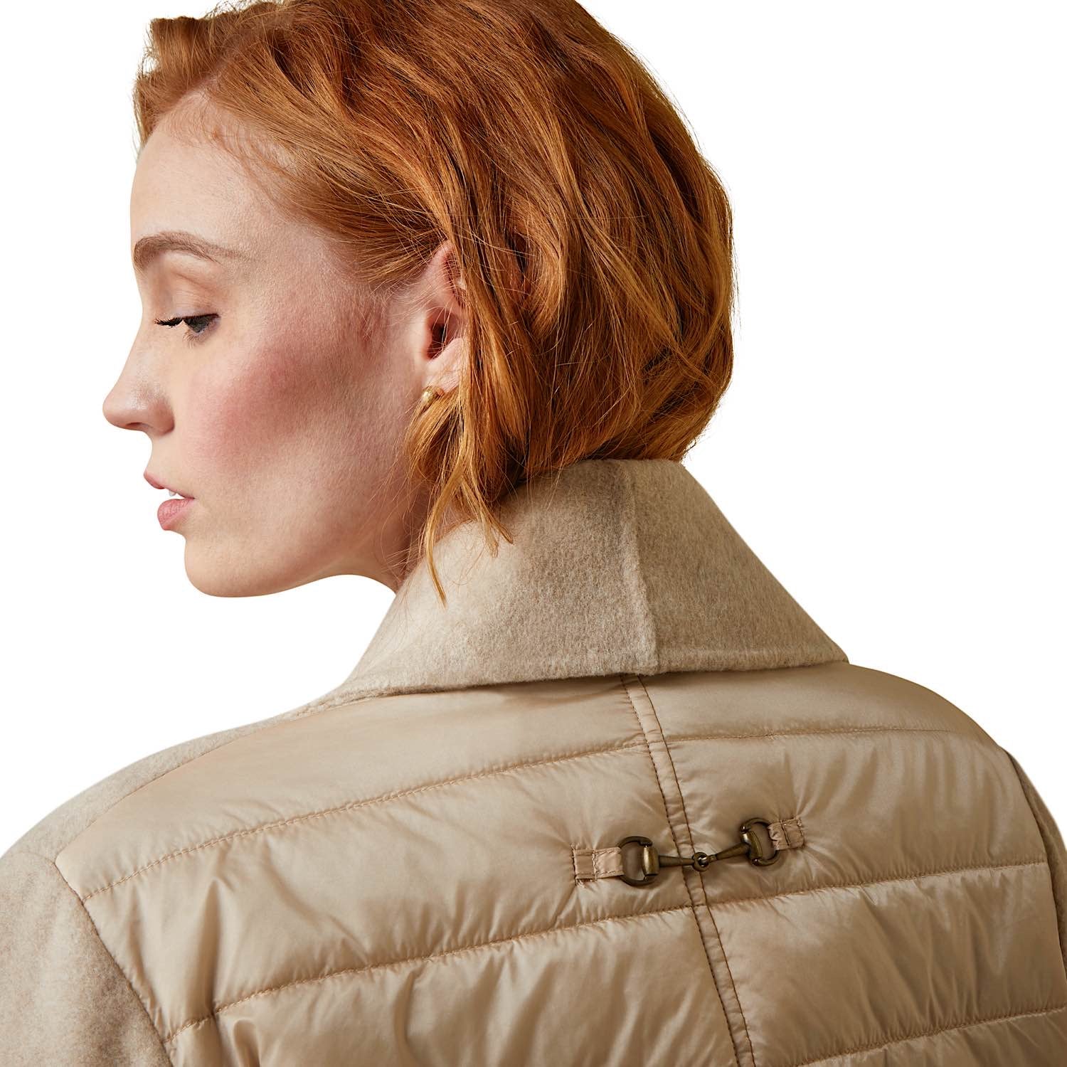 Ariat Women's Sausalito Coat - Oatmeal - Image 4