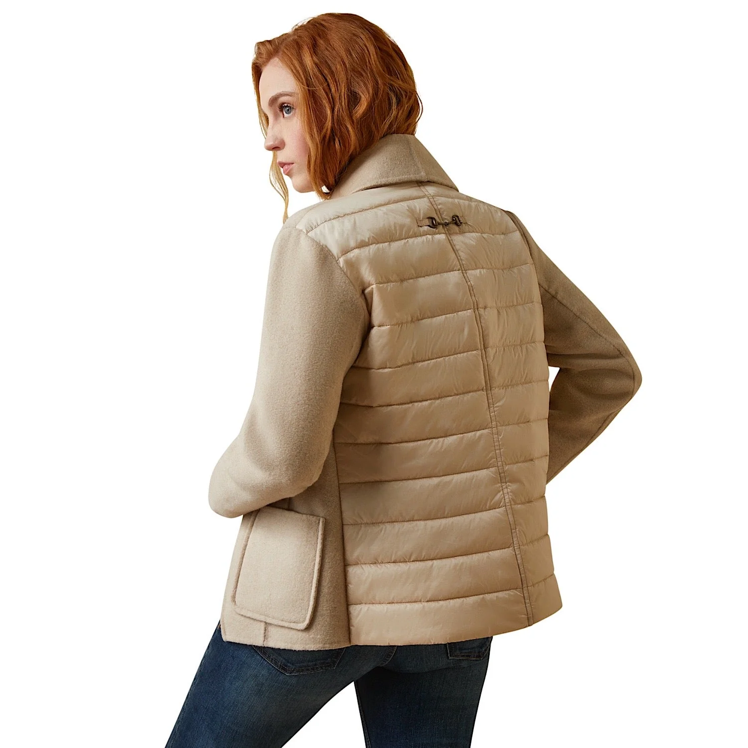 Ariat Women's Sausalito Coat - Oatmeal - Image 5