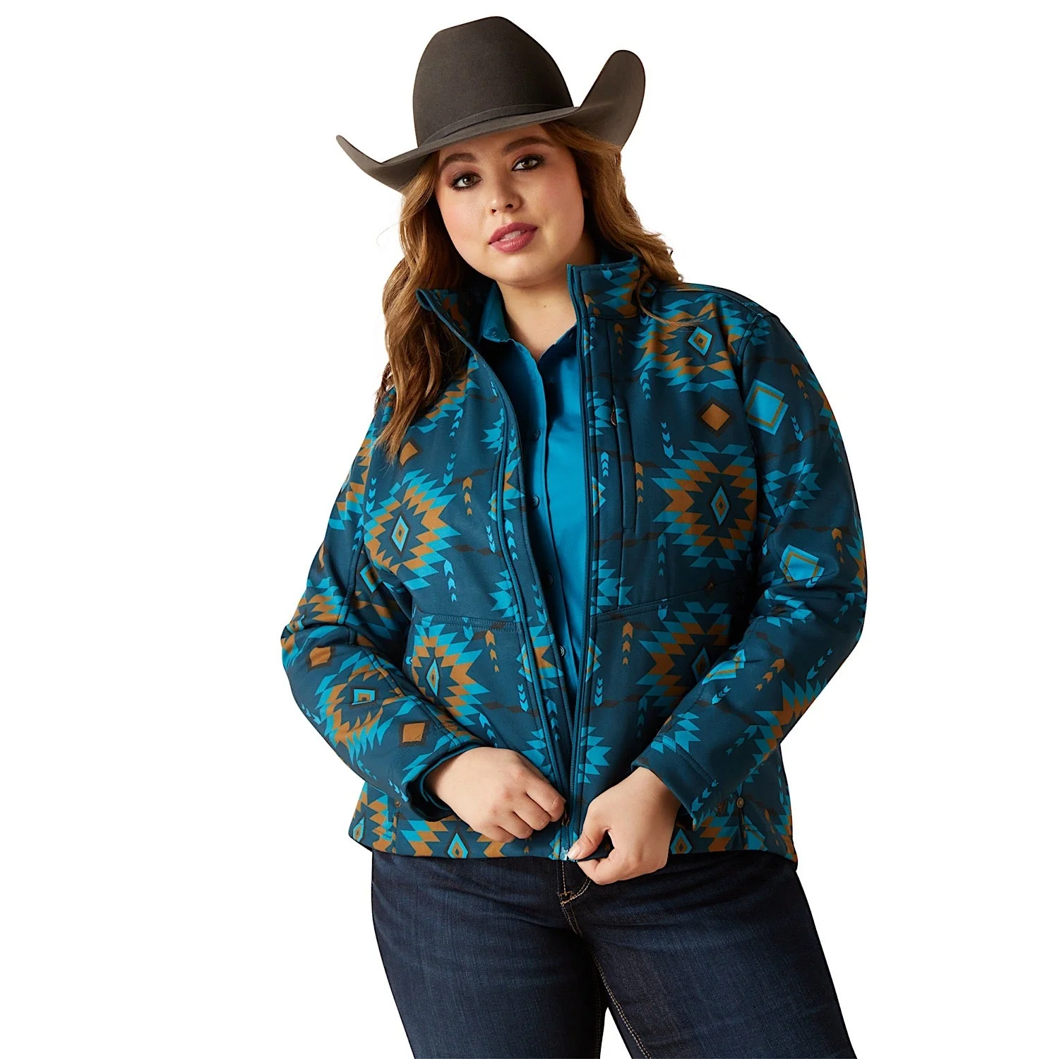 Ariat Women's Softshell Jacket - Sioux Falls - Image 2